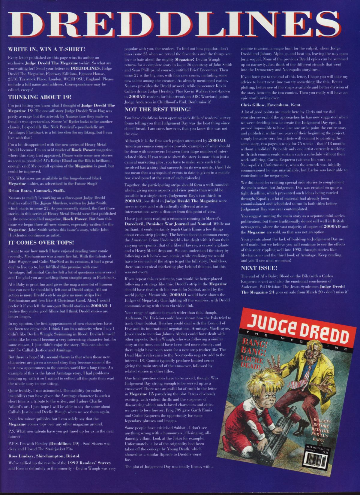 Read online Judge Dredd: The Megazine (vol. 2) comic -  Issue #23 - 43