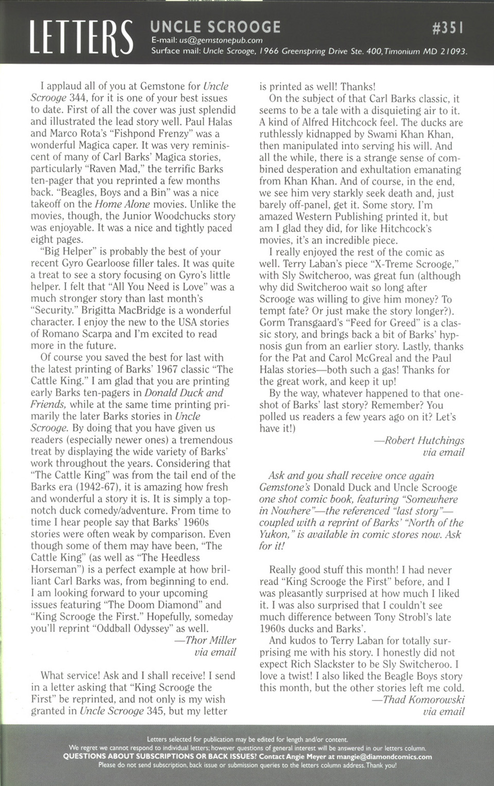 Read online Uncle Scrooge (1953) comic -  Issue #351 - 67