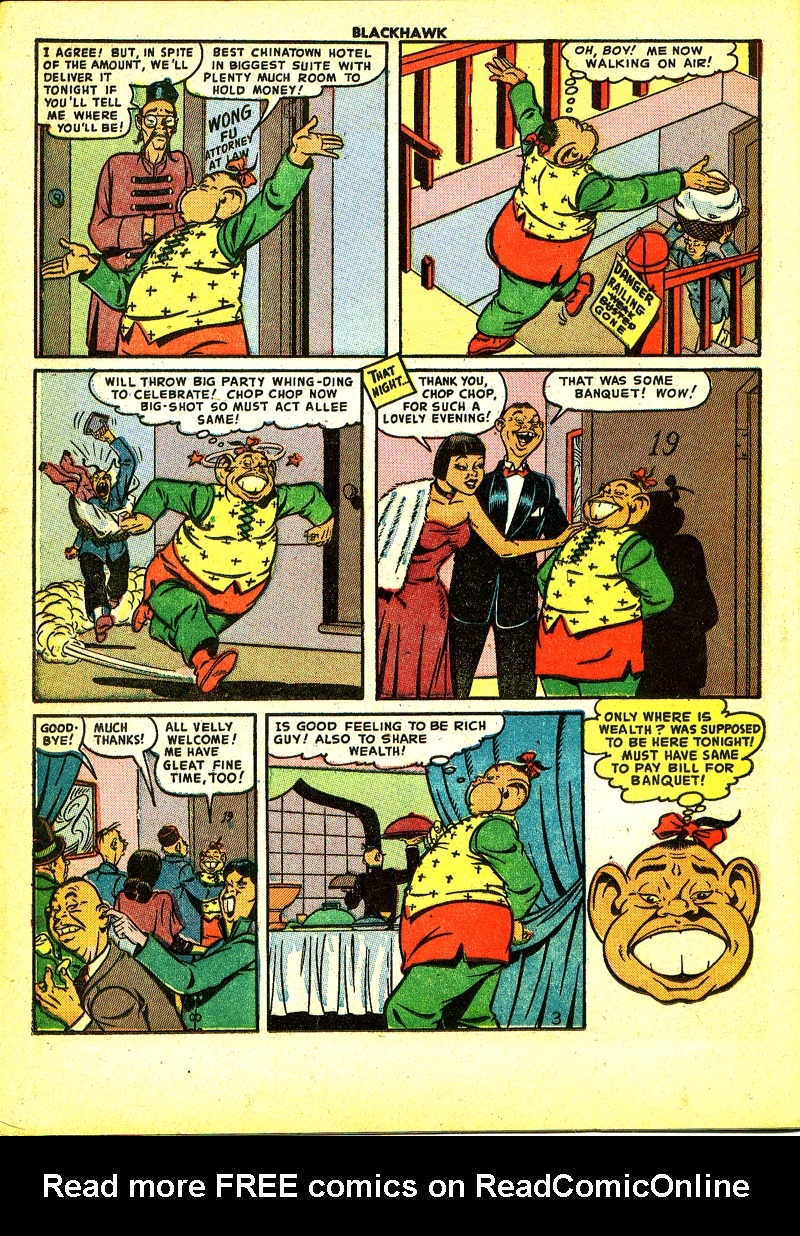 Read online Blackhawk (1957) comic -  Issue #52 - 16