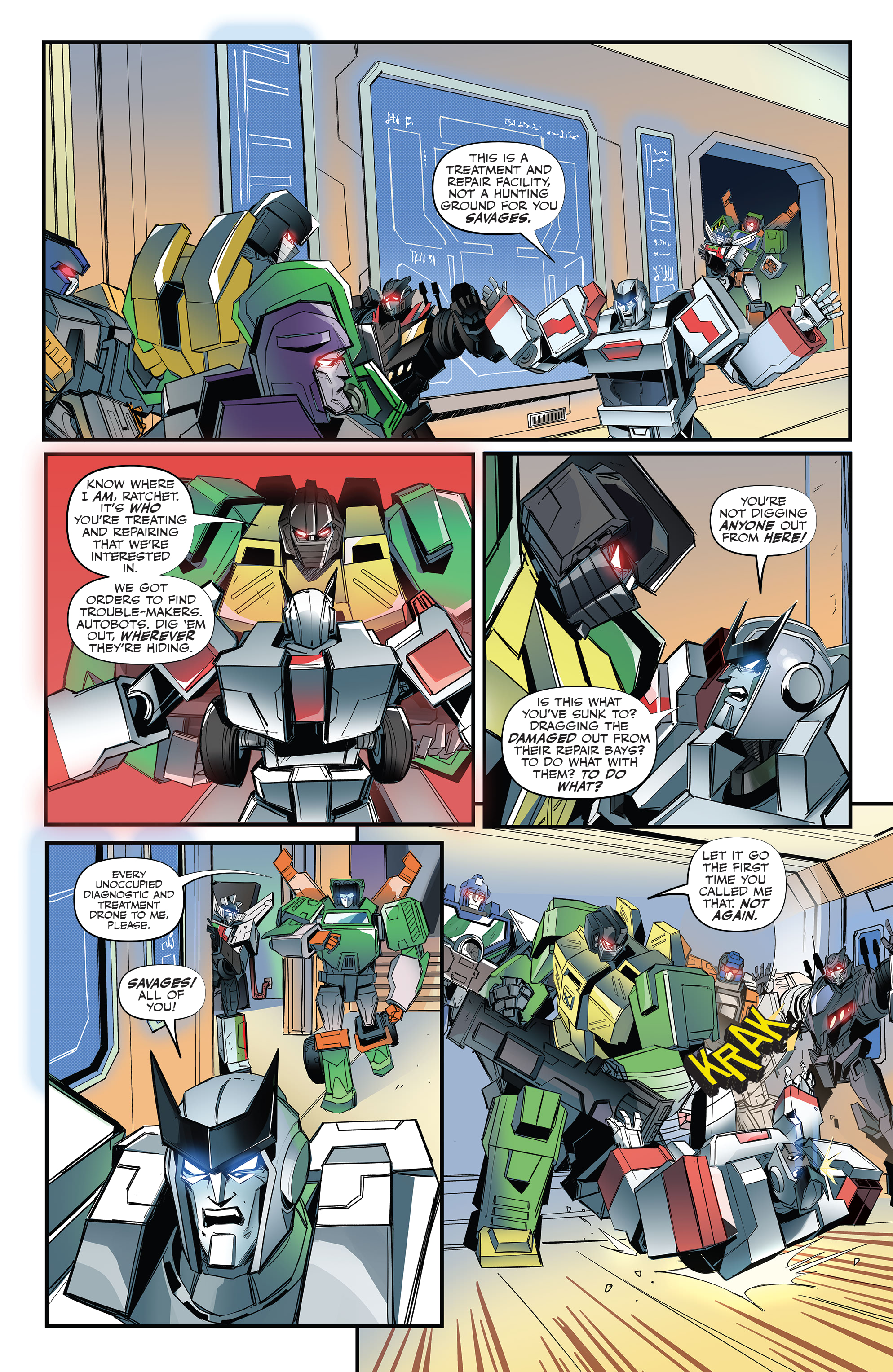Read online Transformers: Escape comic -  Issue #1 - 7