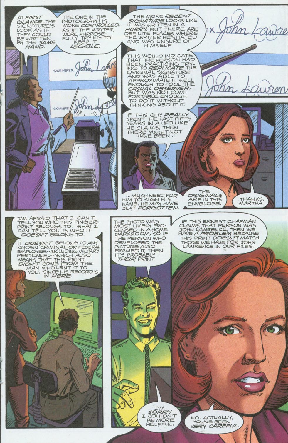 Read online The X-Files (1995) comic -  Issue #17 - 19