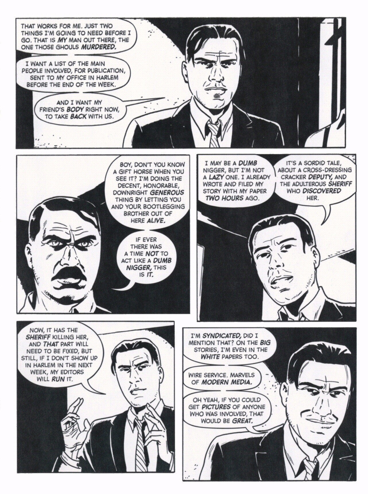 Read online Incognegro comic -  Issue # TPB - 129