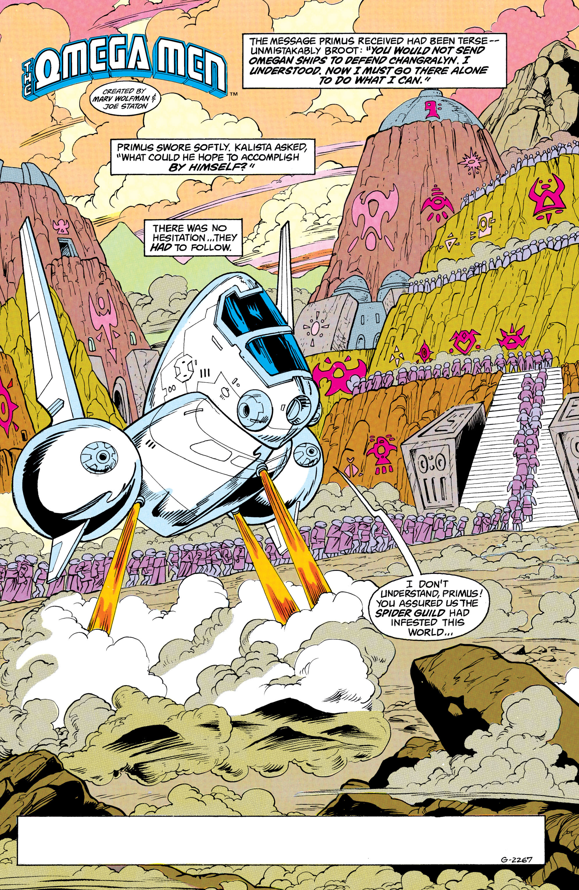 Read online The Omega Men (1983) comic -  Issue #36 - 2