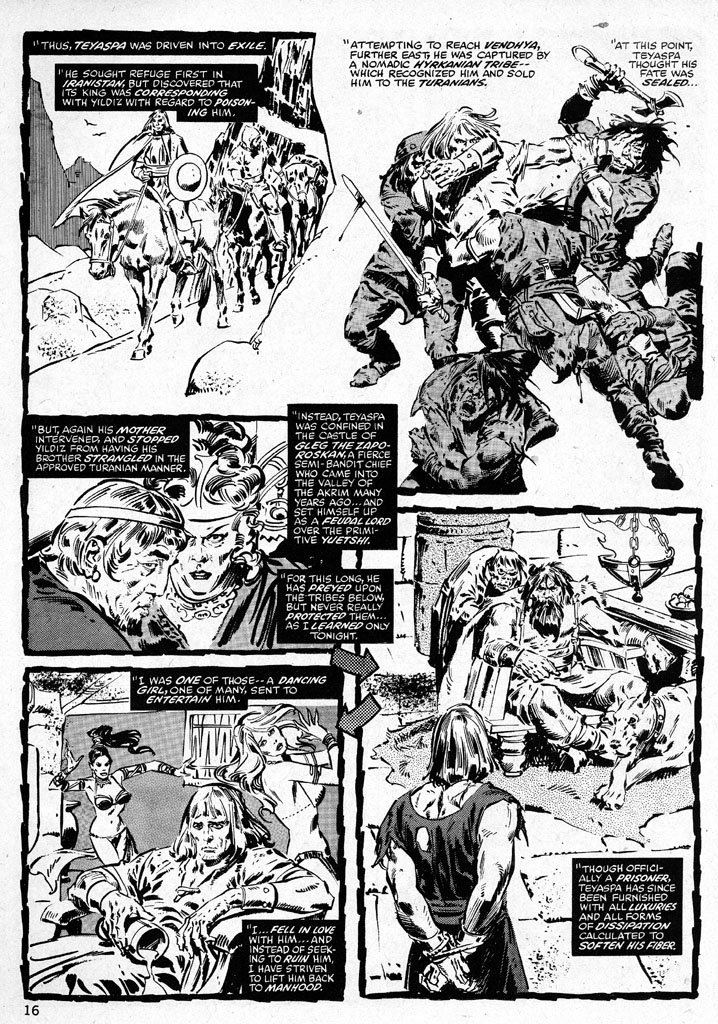 Read online The Savage Sword Of Conan comic -  Issue #38 - 16
