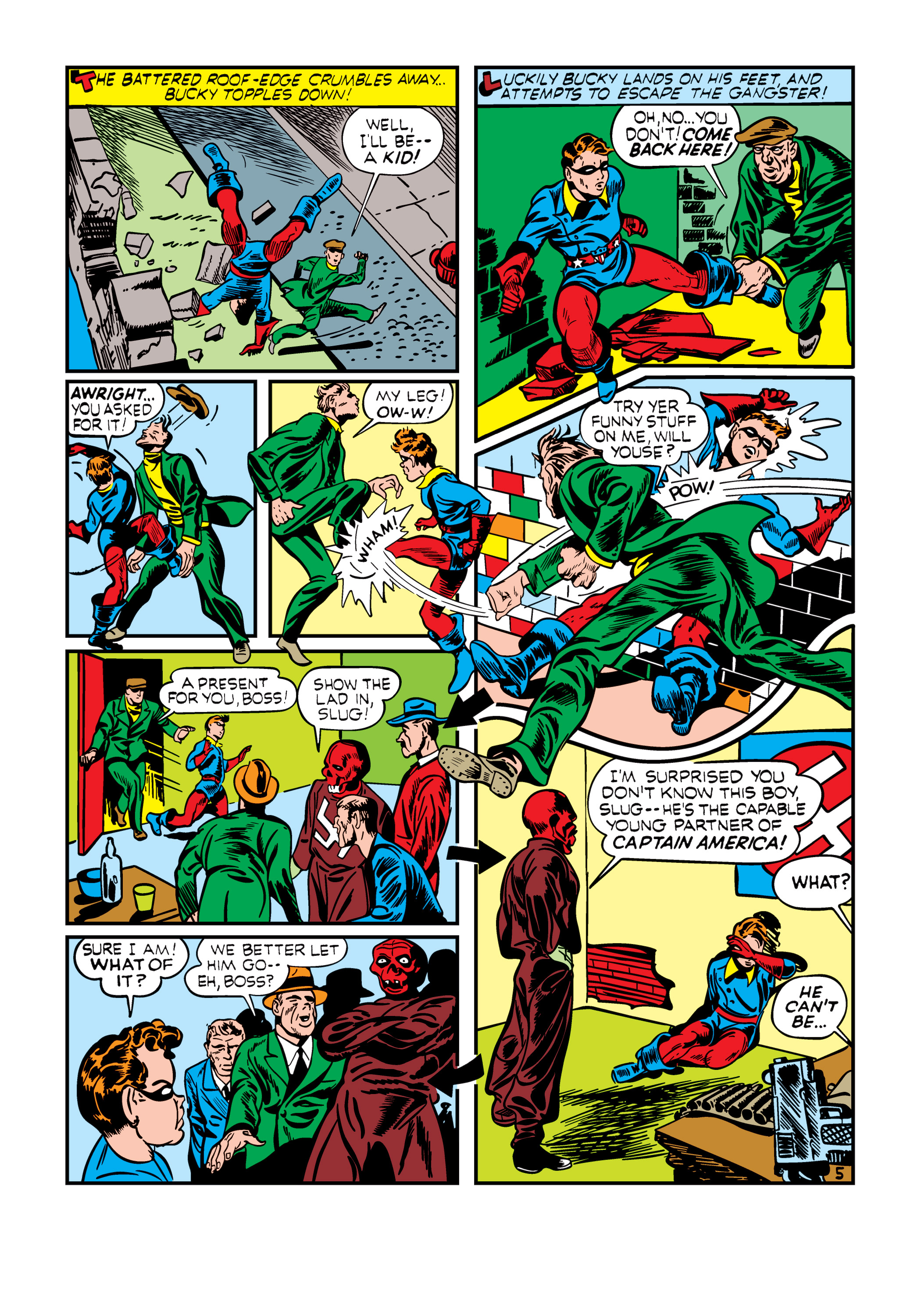 Read online Marvel Masterworks: Golden Age Captain America comic -  Issue # TPB 1 (Part 1) - 49