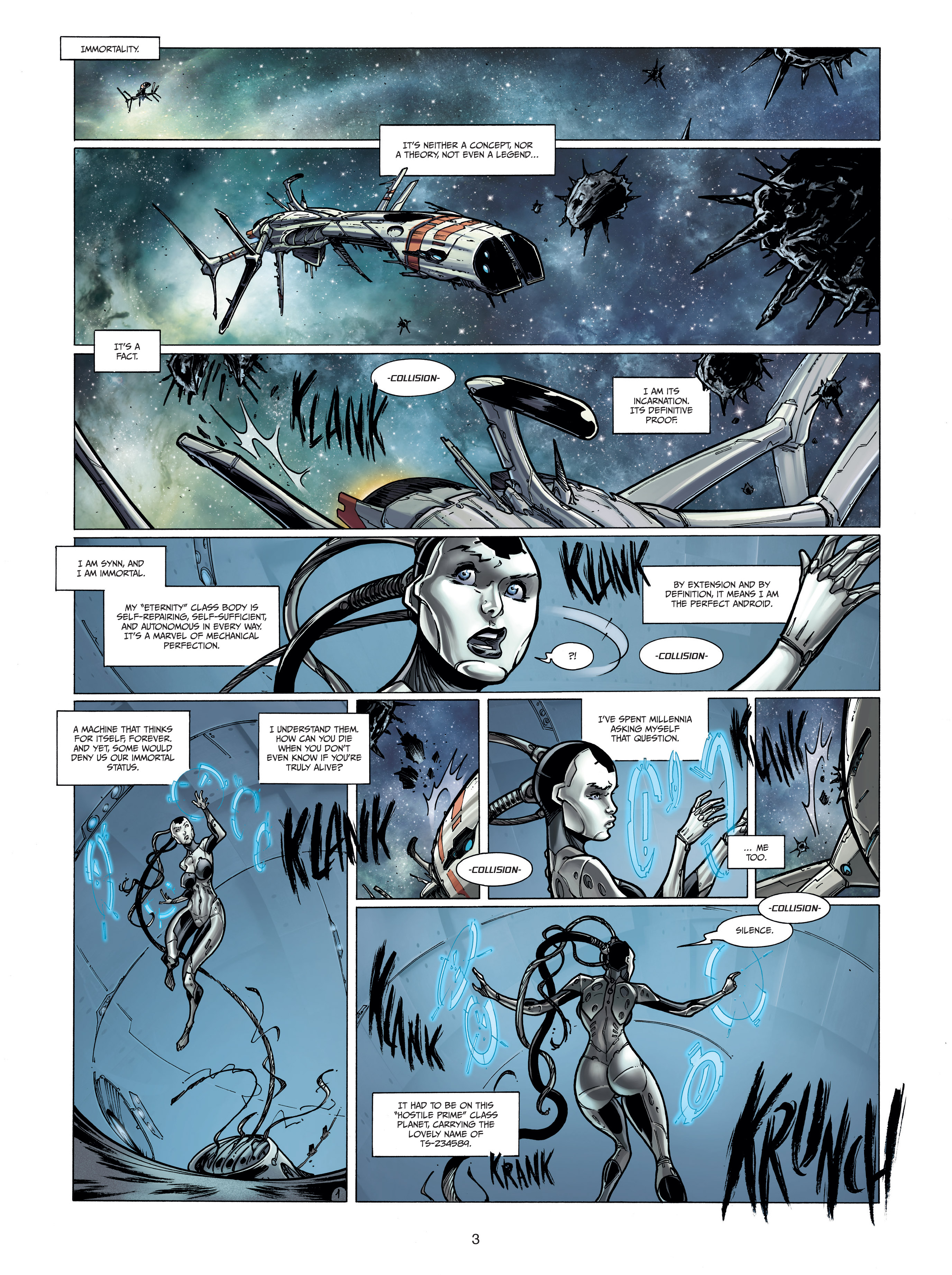 Read online Androïds comic -  Issue #5 - 3