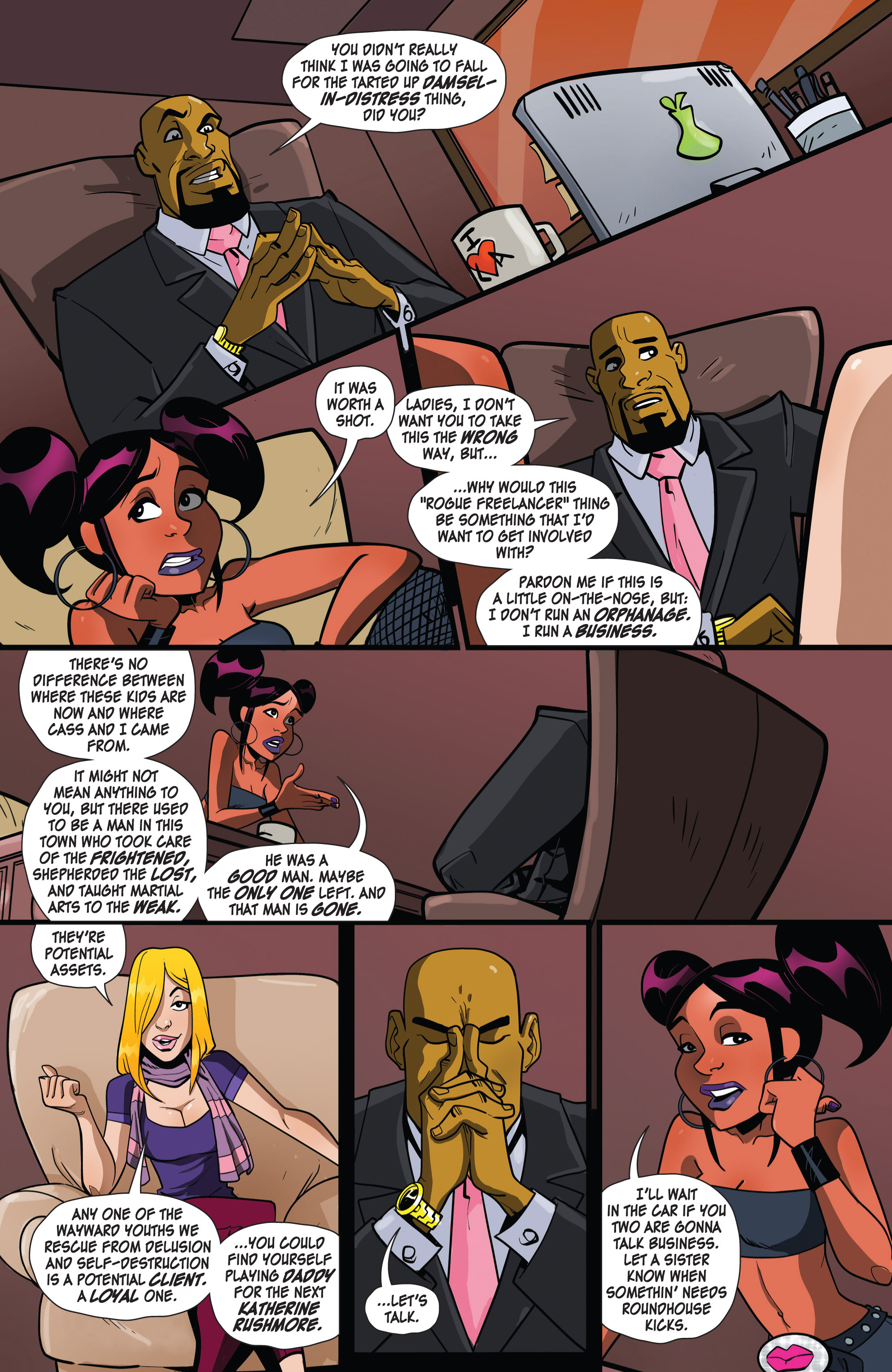 Read online Freelancers comic -  Issue #4 - 4