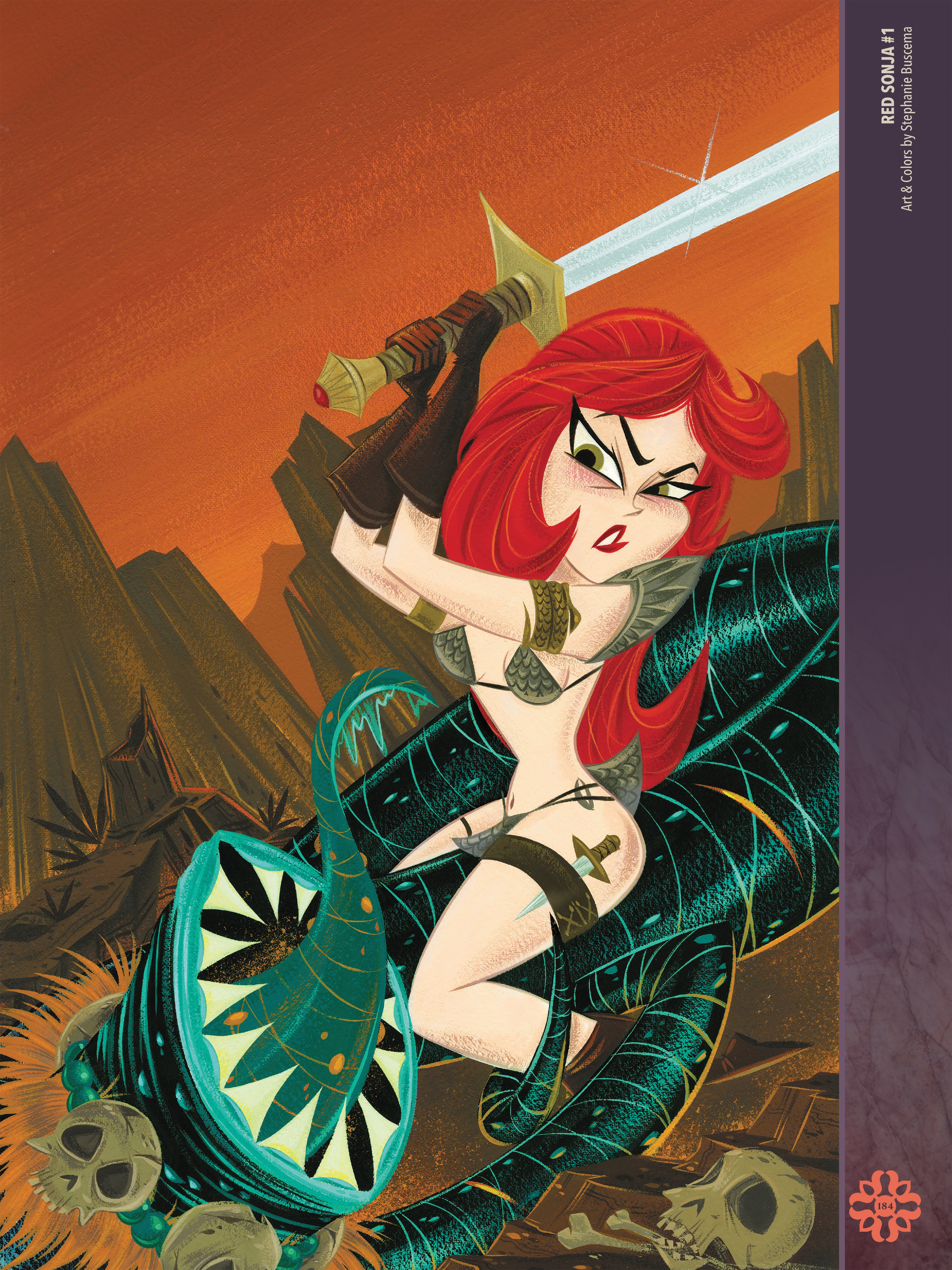 Read online The Art of Red Sonja comic -  Issue # TPB 2 (Part 2) - 85