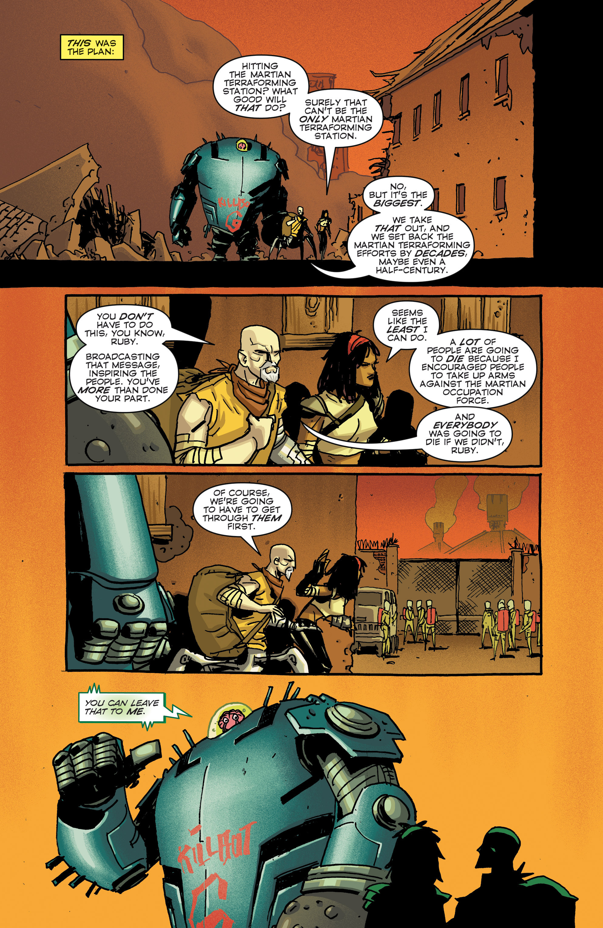 Read online Mars Attacks: Occupation comic -  Issue #5 - 11