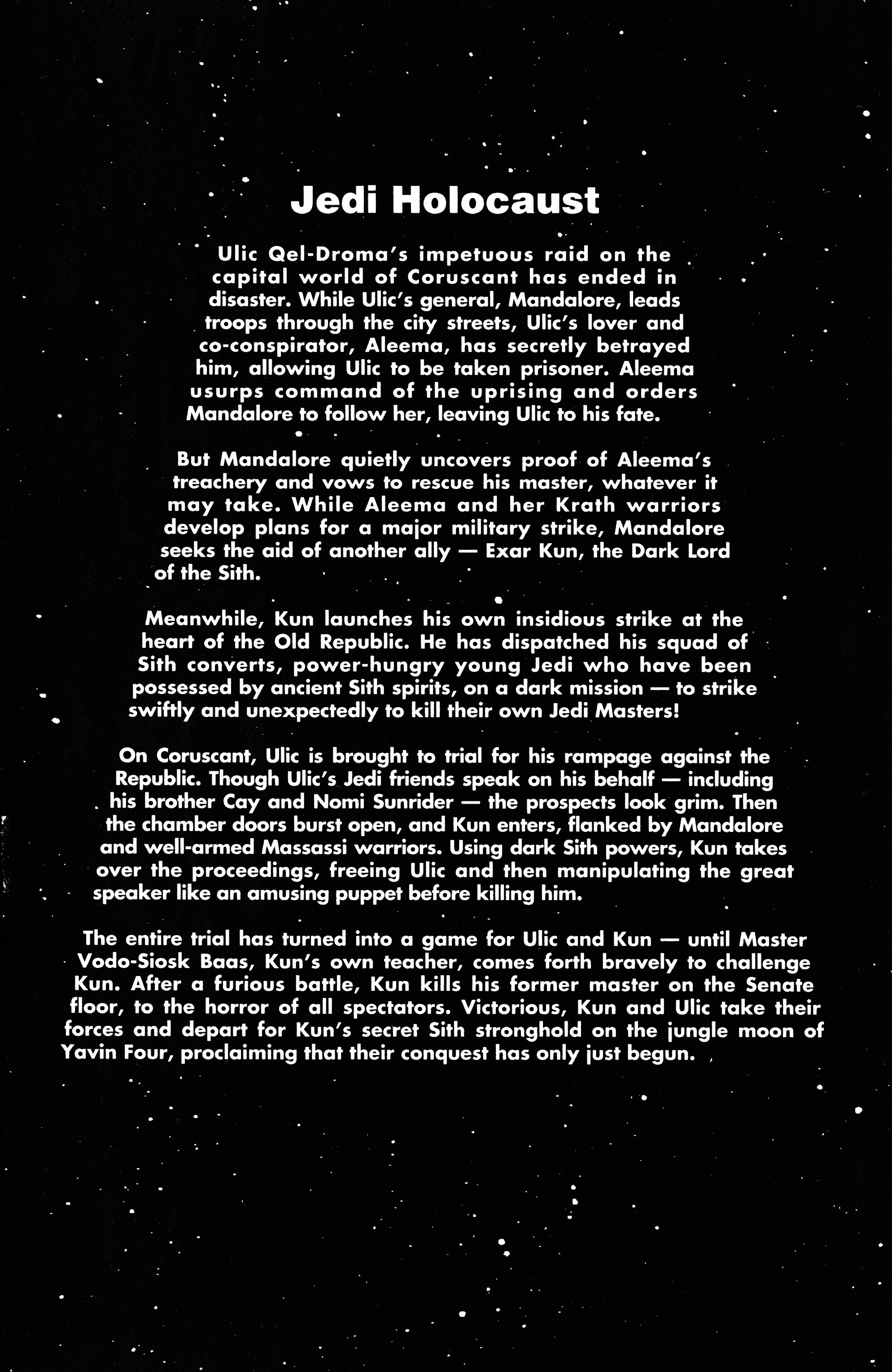 Read online Star Wars: Tales of the Jedi - The Sith War comic -  Issue #4 - 3