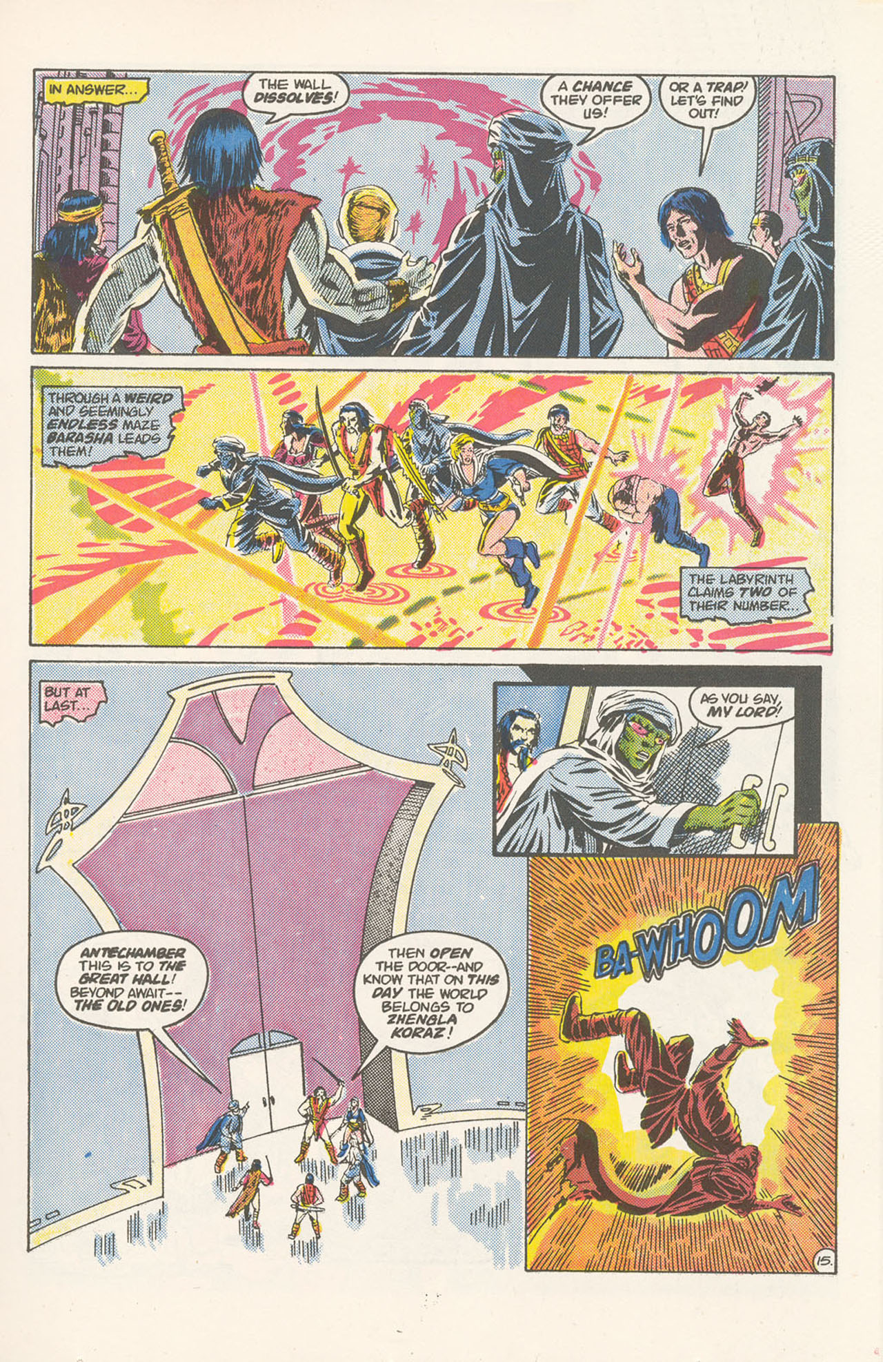Read online Conqueror of the Barren Earth comic -  Issue #4 - 21