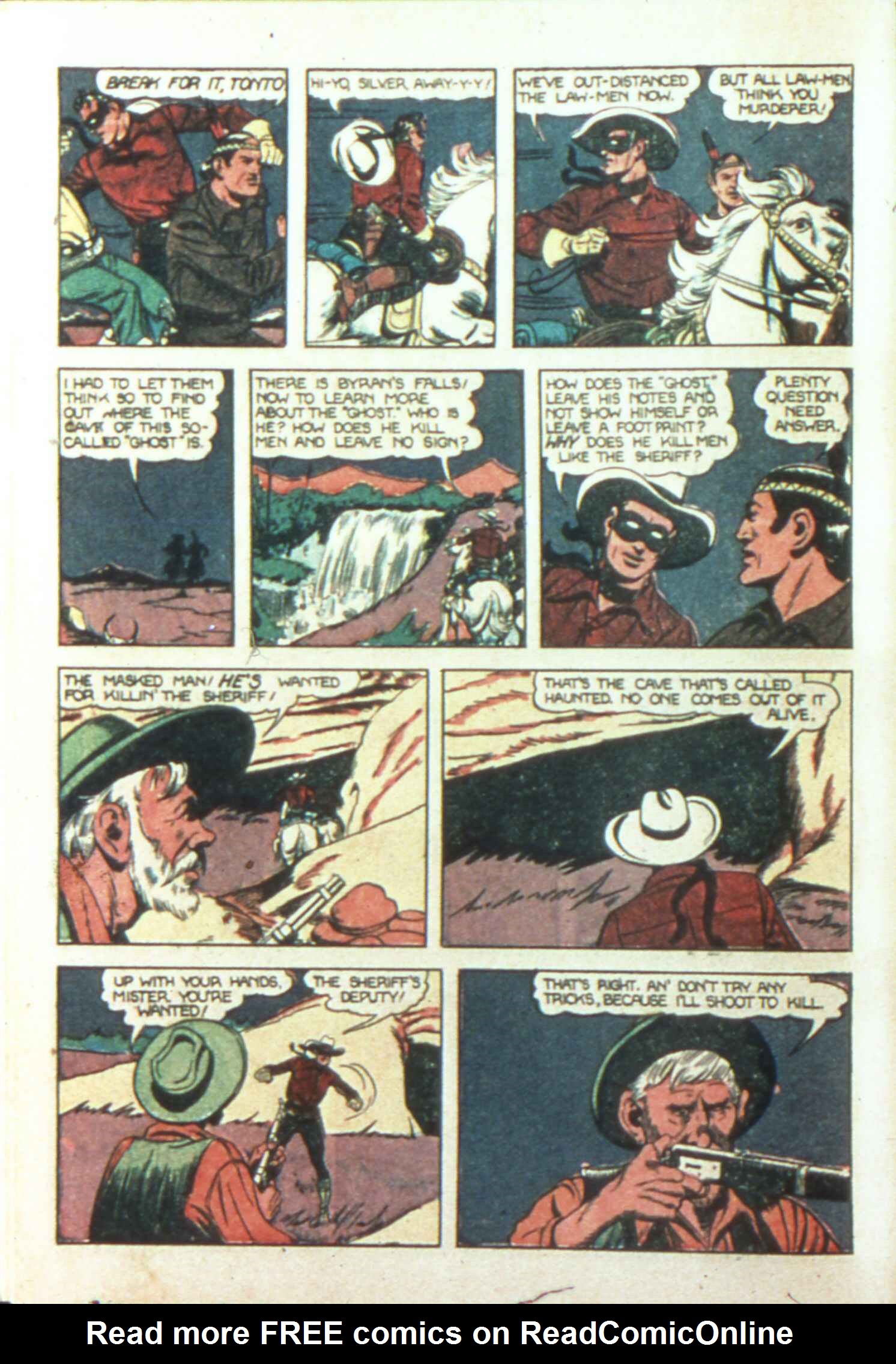 Read online The Lone Ranger (1948) comic -  Issue #1 - 7