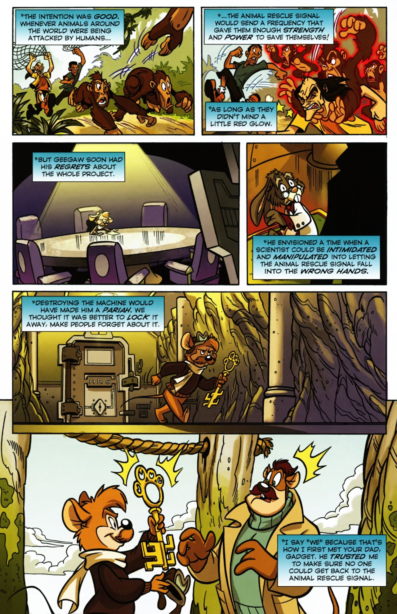 Read online Chip 'n' Dale Rescue Rangers/Darkwing Duck Free Comic Book Day Edition comic -  Issue # Full - 42