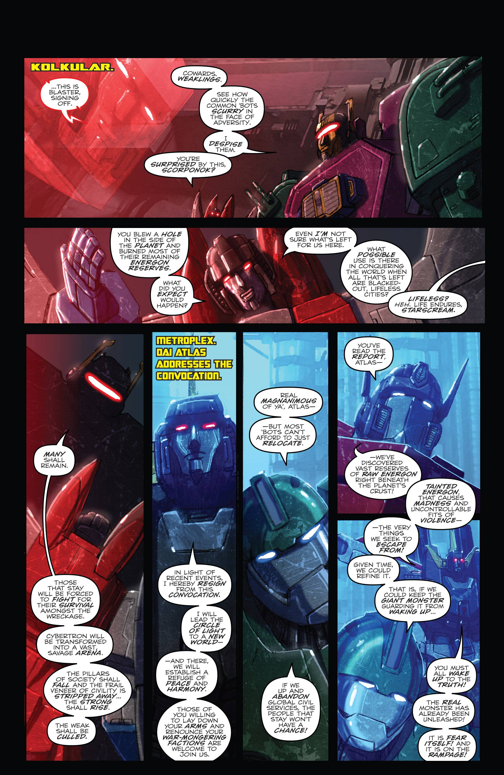 Read online Transformers: Monstrosity [II] comic -  Issue # TPB - 71