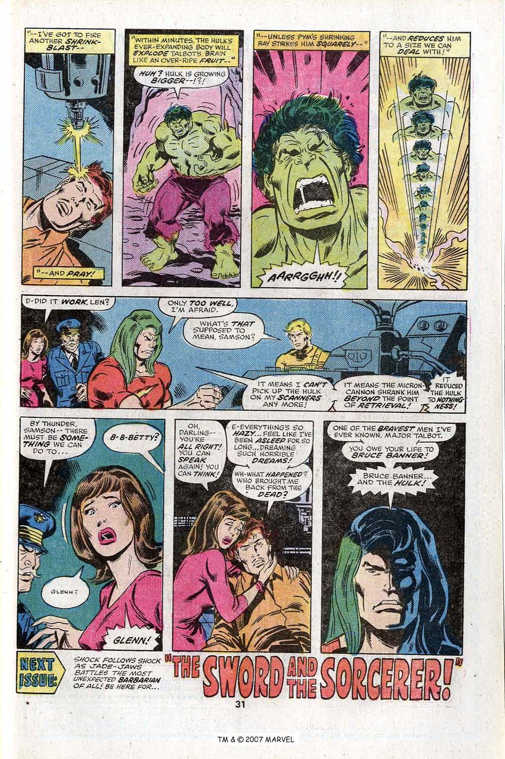 Read online The Incredible Hulk (1968) comic -  Issue #200 - 33