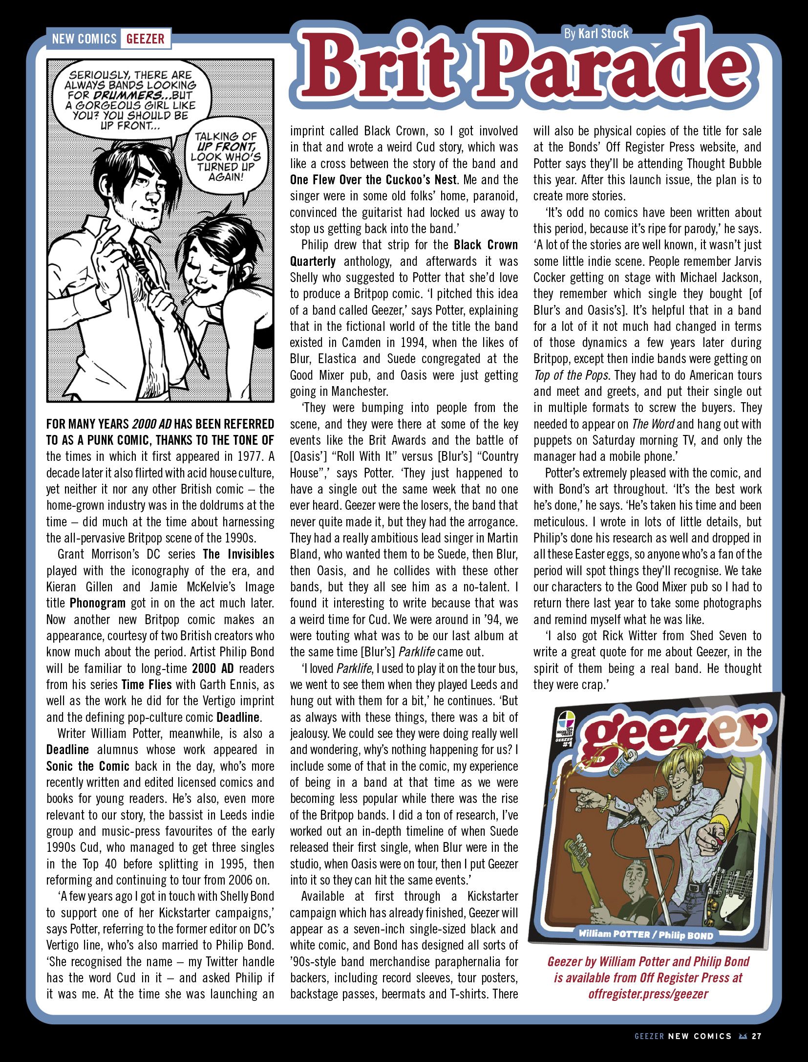 Read online Judge Dredd Megazine (Vol. 5) comic -  Issue #450 - 27