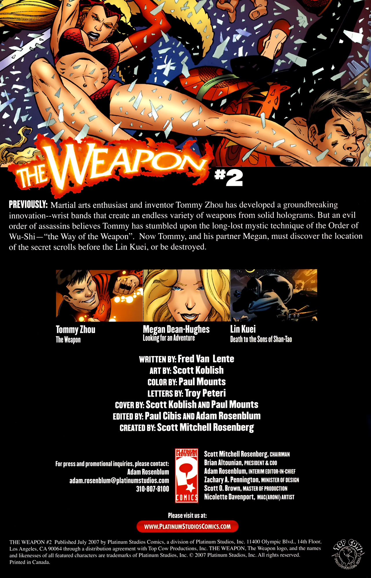 Read online The Weapon comic -  Issue #2 - 2