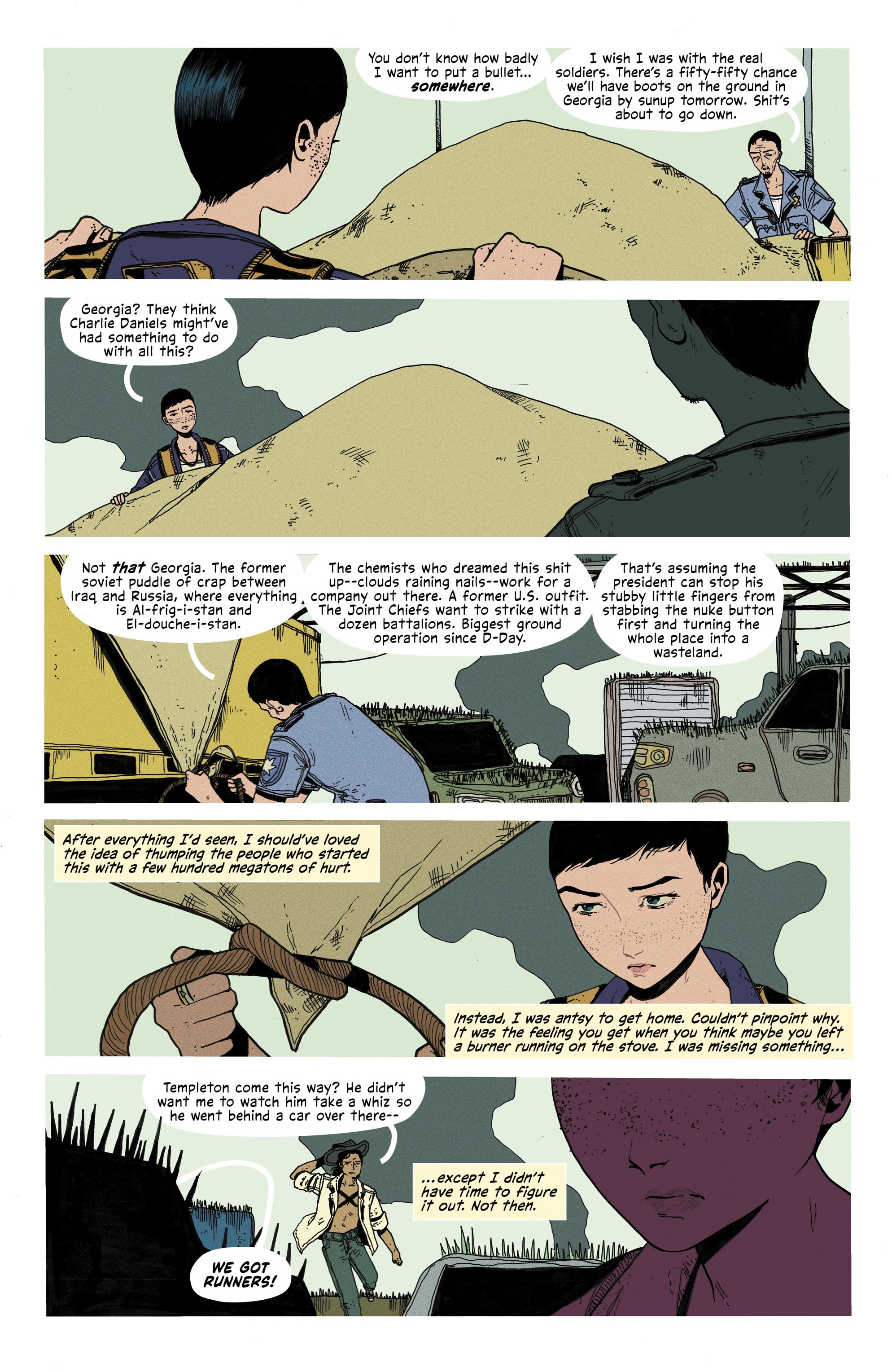 Read online Joe Hill's Rain comic -  Issue #3 - 19