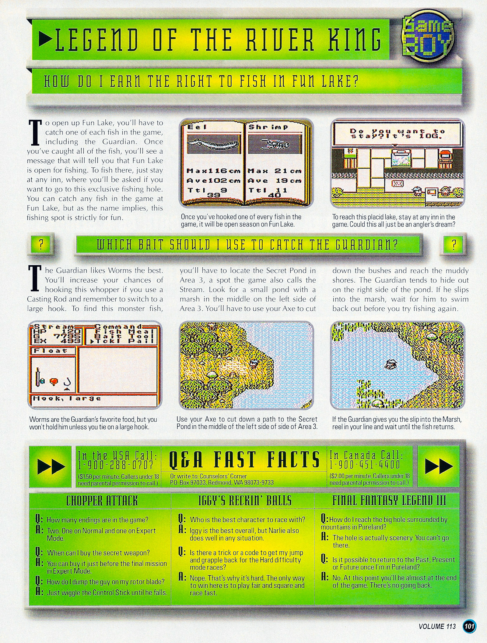 Read online Nintendo Power comic -  Issue #113 - 111