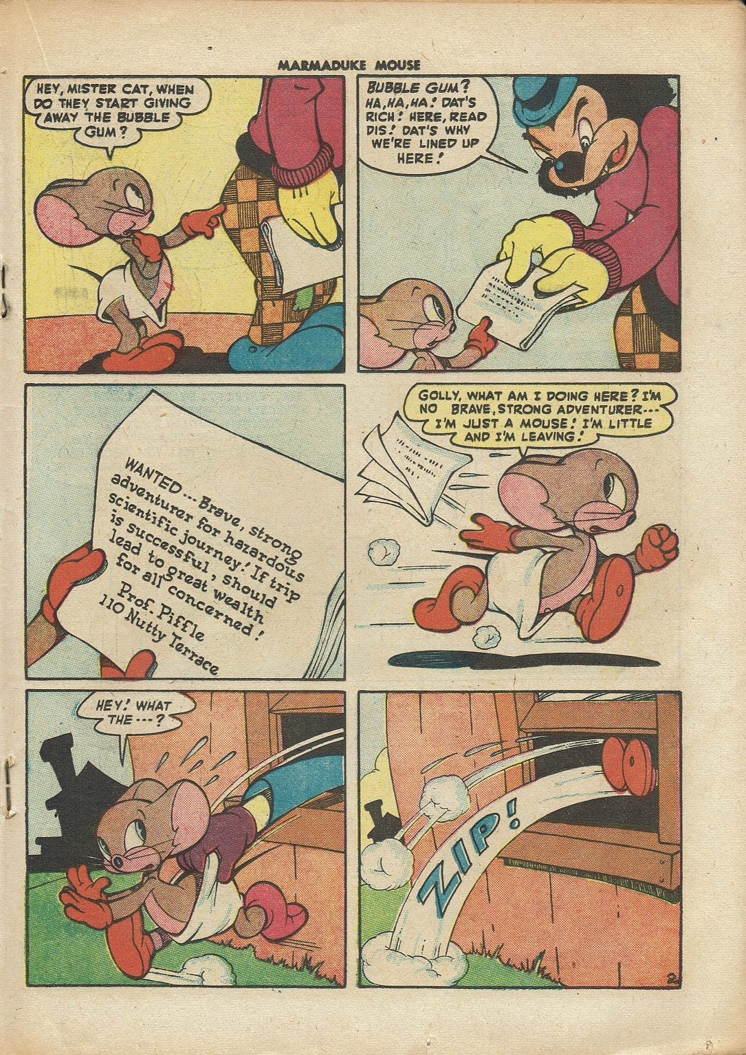 Read online Marmaduke Mouse comic -  Issue #7 - 27