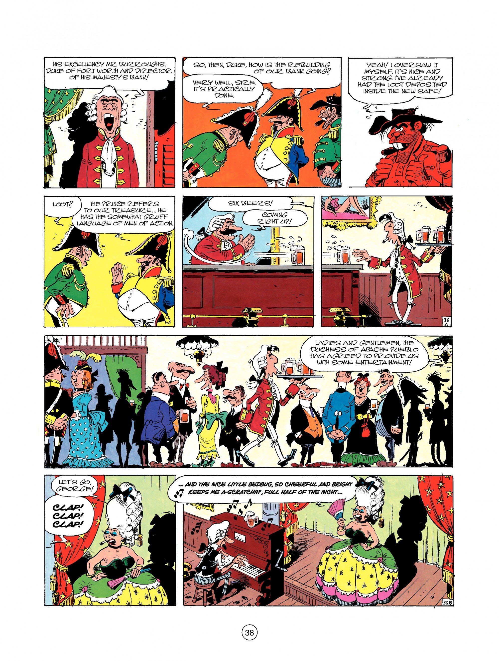 Read online A Lucky Luke Adventure comic -  Issue #22 - 38