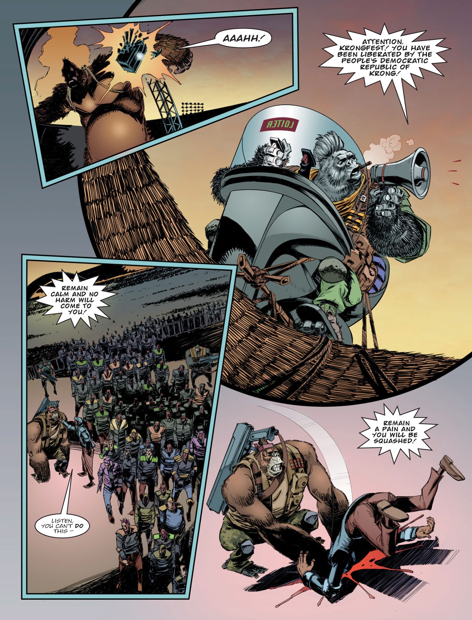 Read online Judge Dredd Megazine (Vol. 5) comic -  Issue #394 - 7