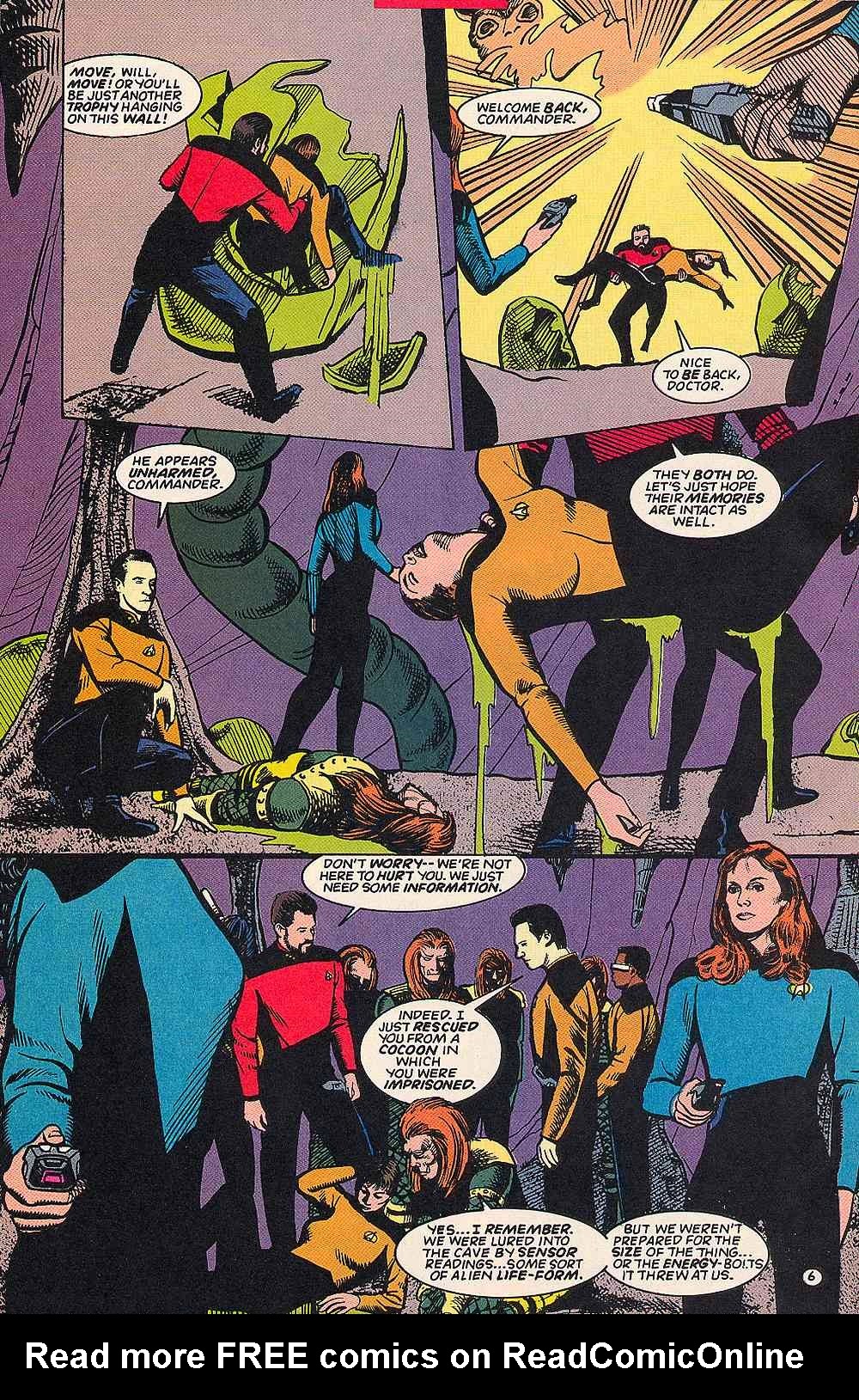 Read online Star Trek: The Next Generation (1989) comic -  Issue #61 - 6