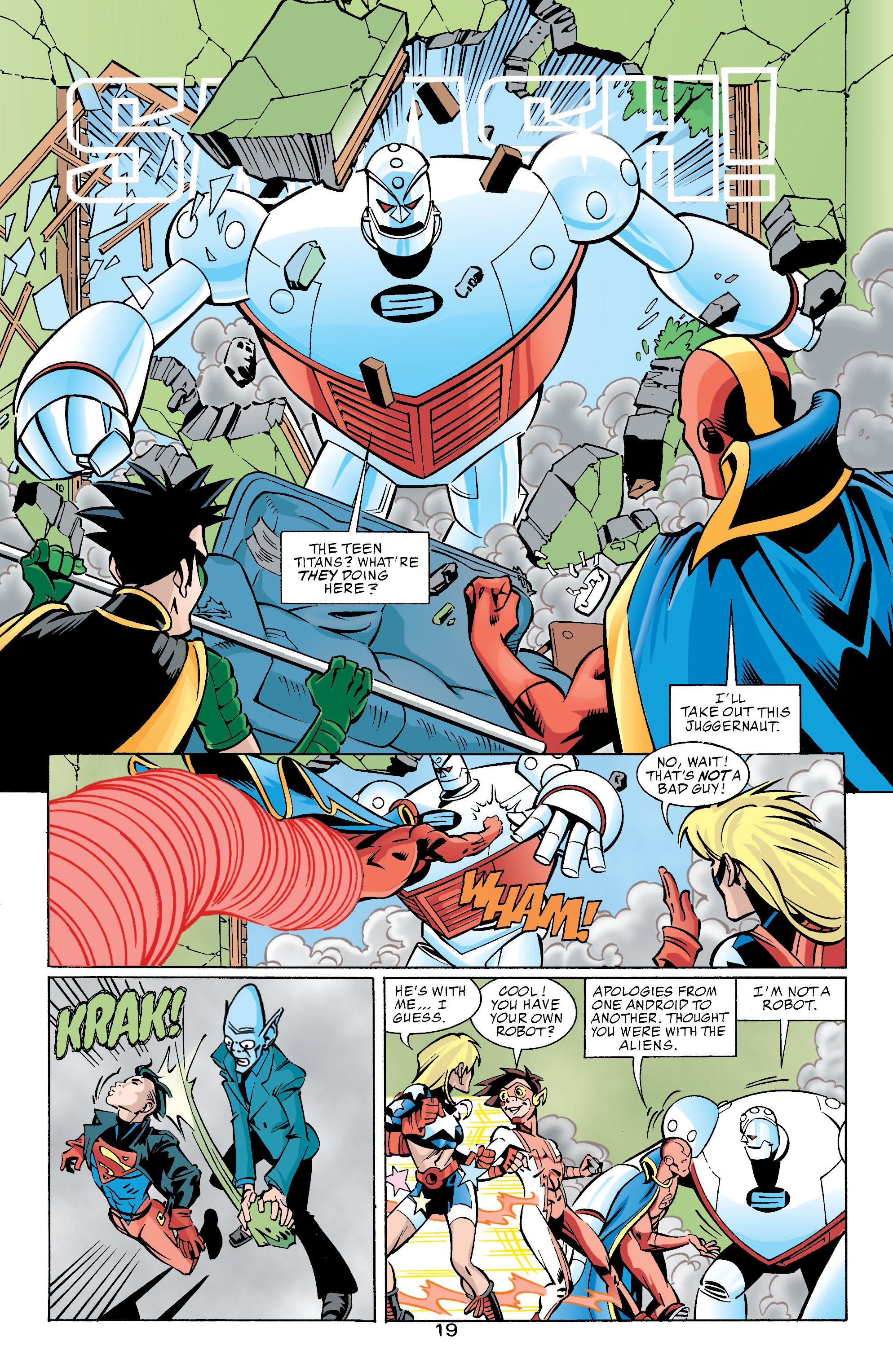 Read online Stars and S.T.R.I.P.E. comic -  Issue #5 - 20