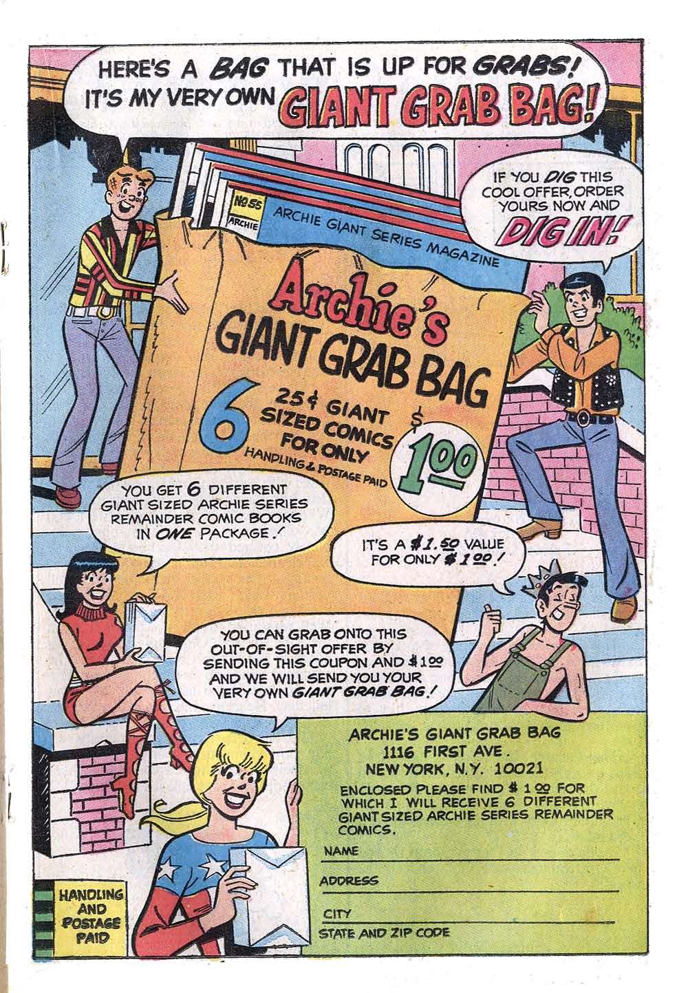 Read online Archie (1960) comic -  Issue #212 - 19