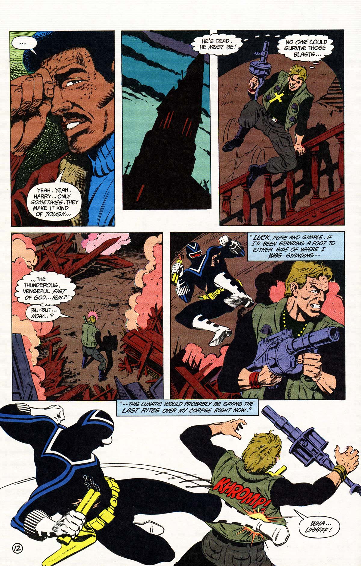 Read online Vigilante (1983) comic -  Issue #35 - 16