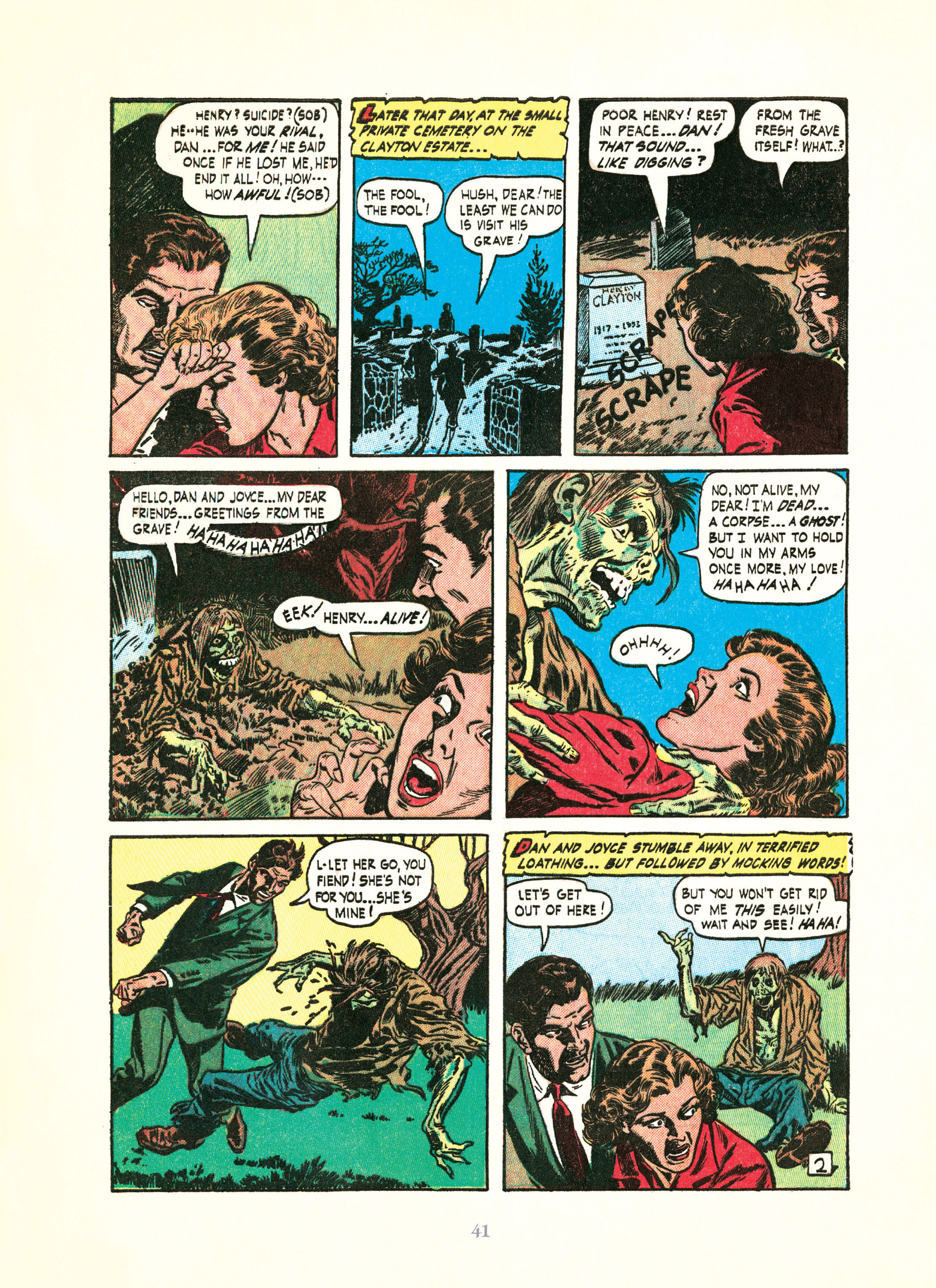 Read online Four Color Fear: Forgotten Horror Comics of the 1950s comic -  Issue # TPB (Part 1) - 41