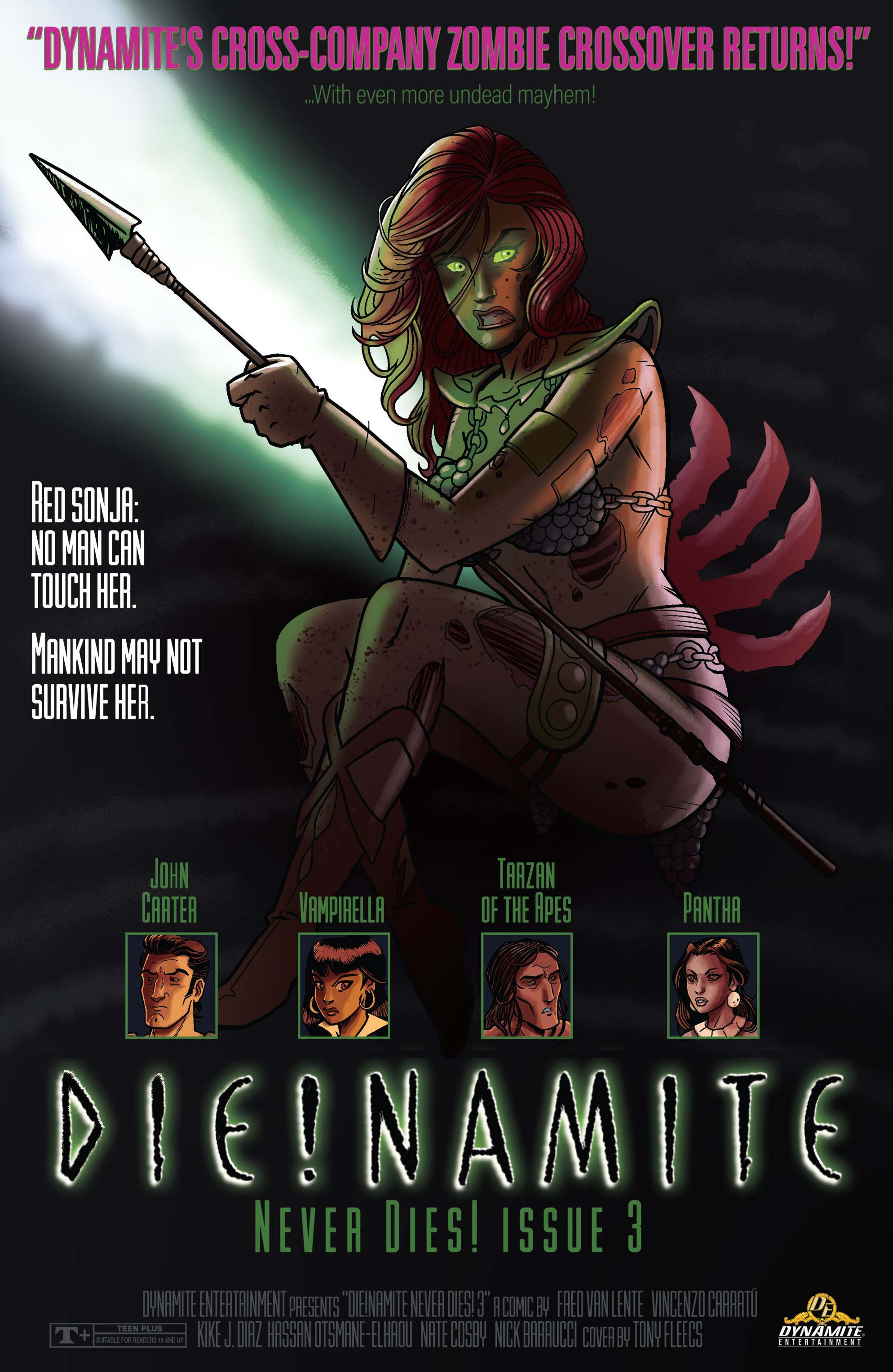 Read online Die!Namite Never Dies comic -  Issue #3 - 1