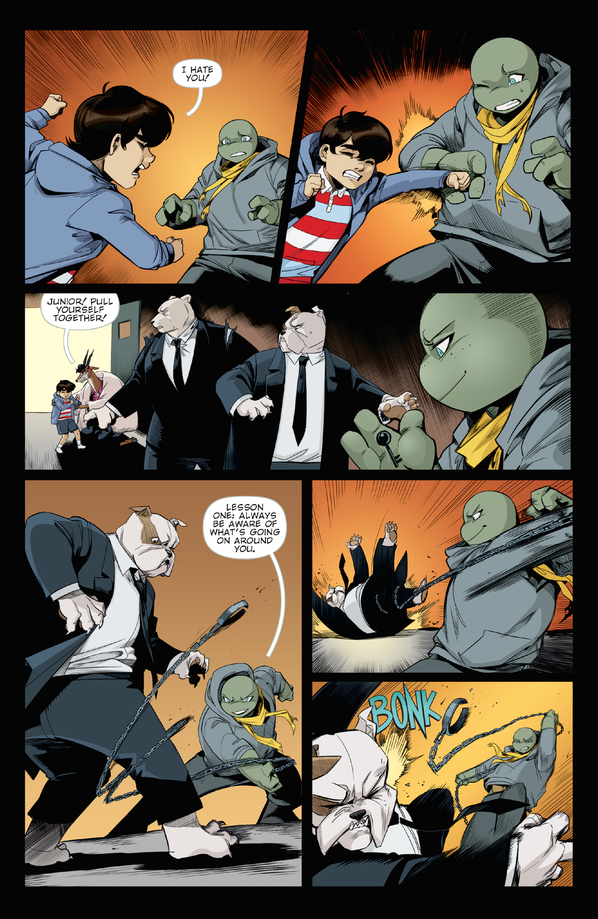 Read online Teenage Mutant Ninja Turtles: Jennika II comic -  Issue #6 - 16
