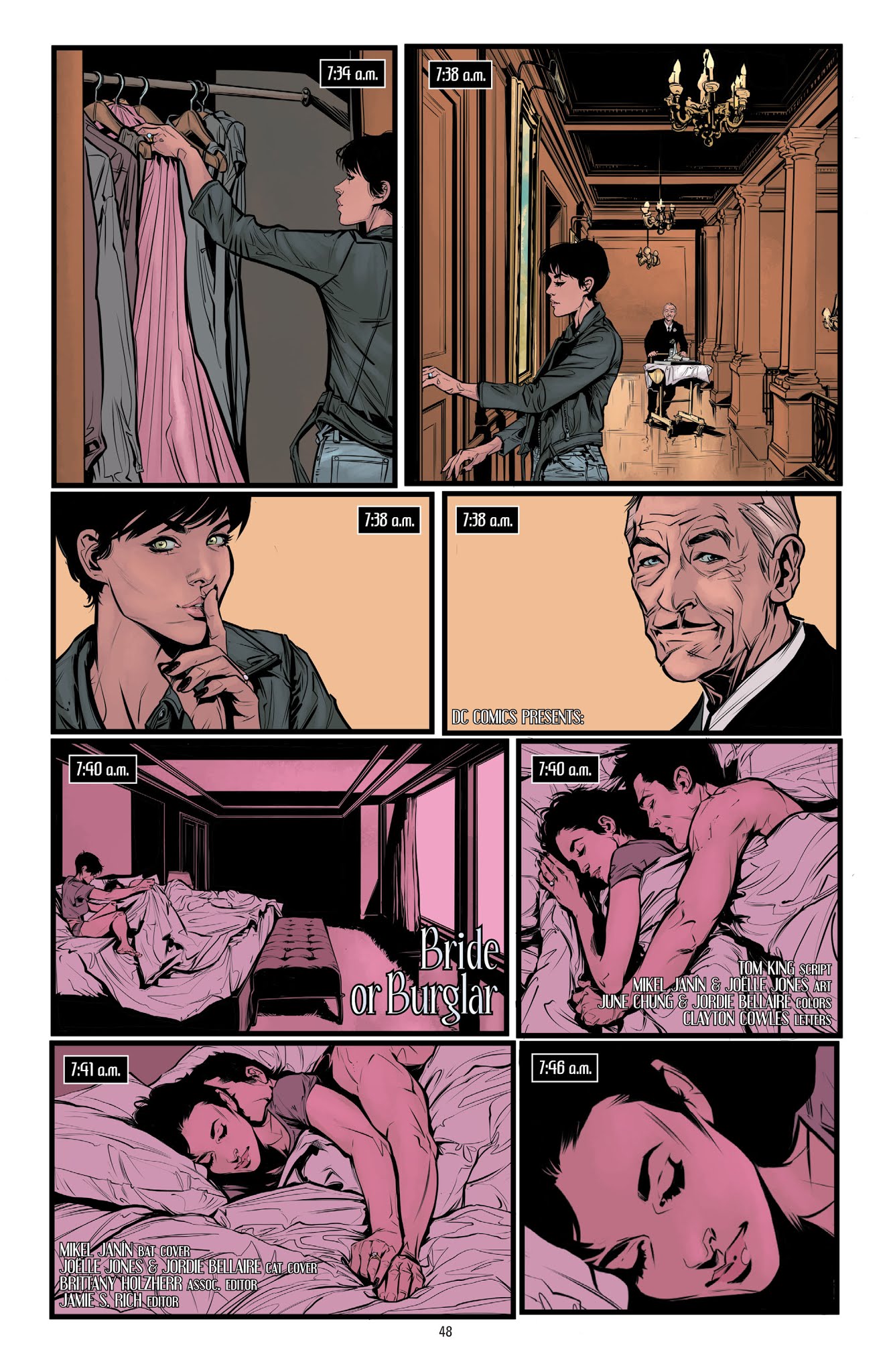 Read online Batman/Catwoman: The Wedding Album: The Deluxe Edition comic -  Issue # TPB - 47