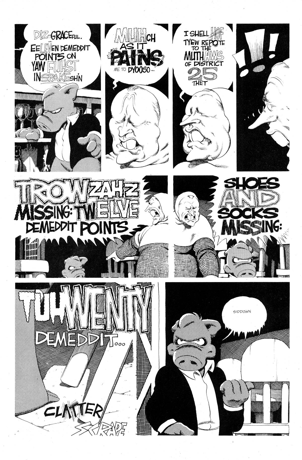 Read online Cerebus comic -  Issue #215 - 9