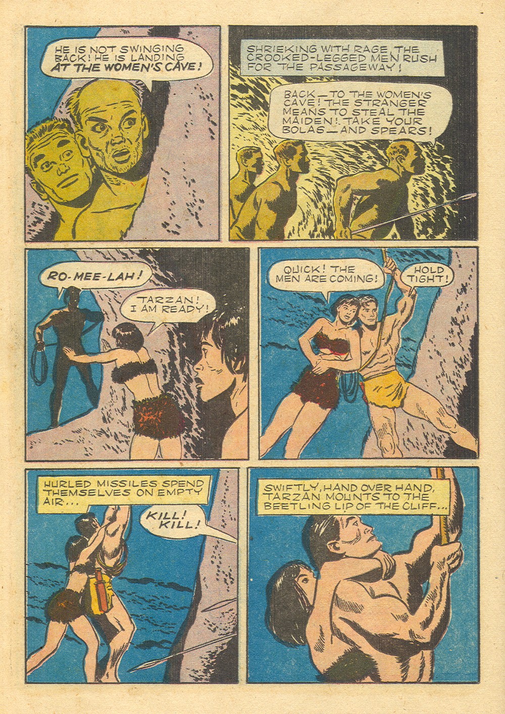 Read online Tarzan (1948) comic -  Issue #39 - 22