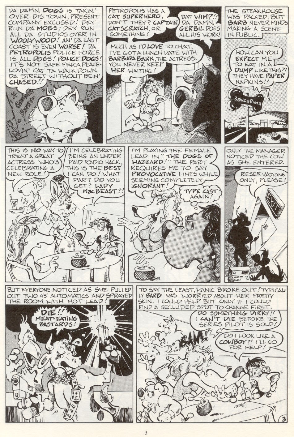 Read online Hardboiled Animal Comics comic -  Issue # Full - 6