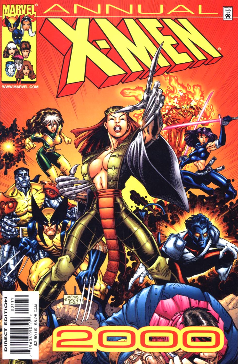 Read online X-Men (1991) comic -  Issue # Annual 2000 - 1