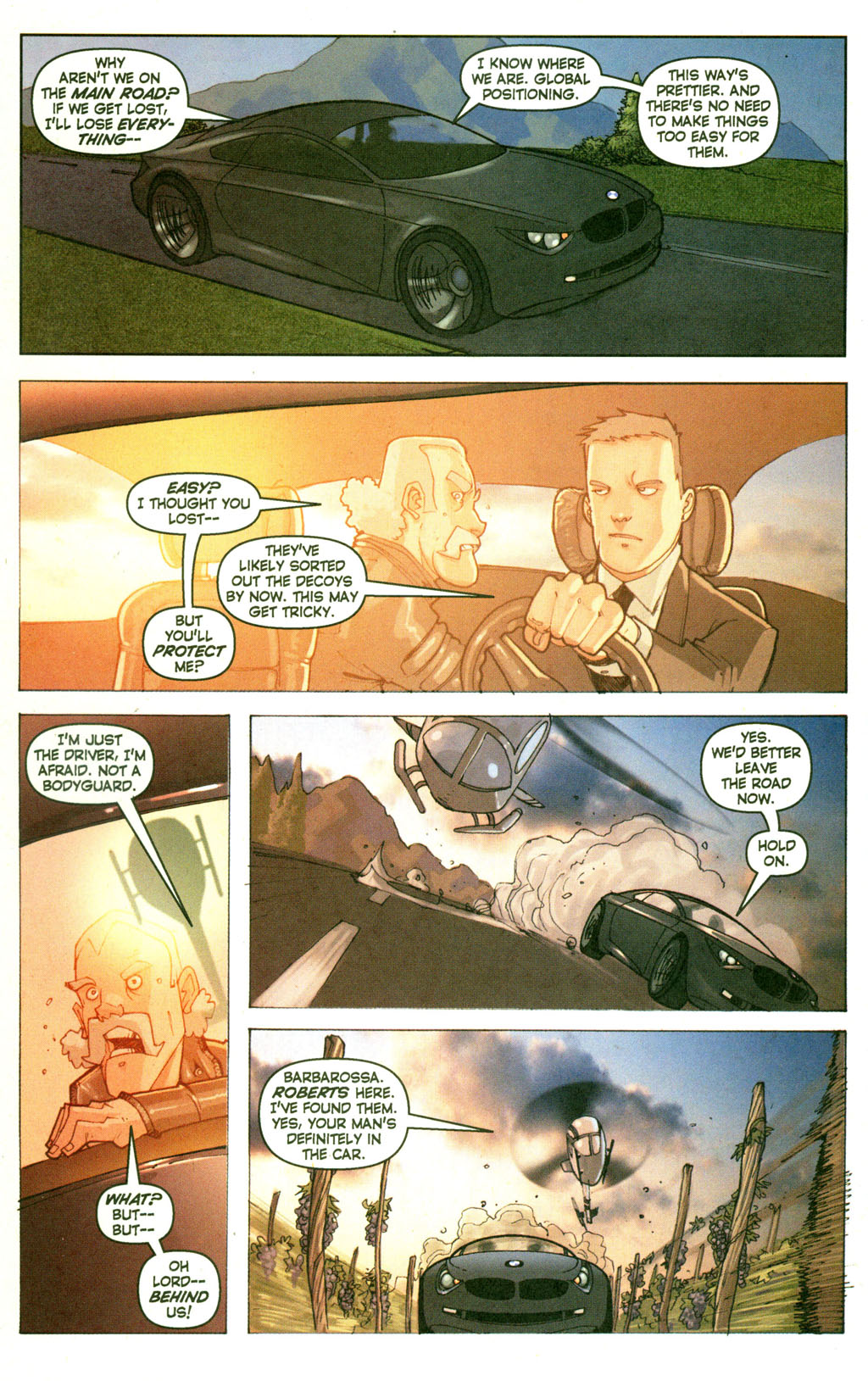 Read online BMWfilms.com's The Hire comic -  Issue #4 - 8