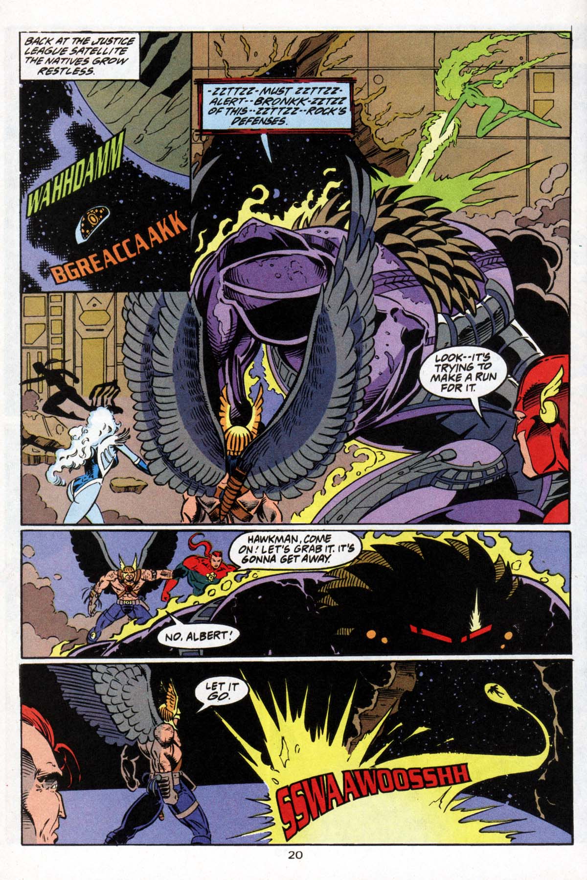 Read online Justice League America comic -  Issue #100b - 28