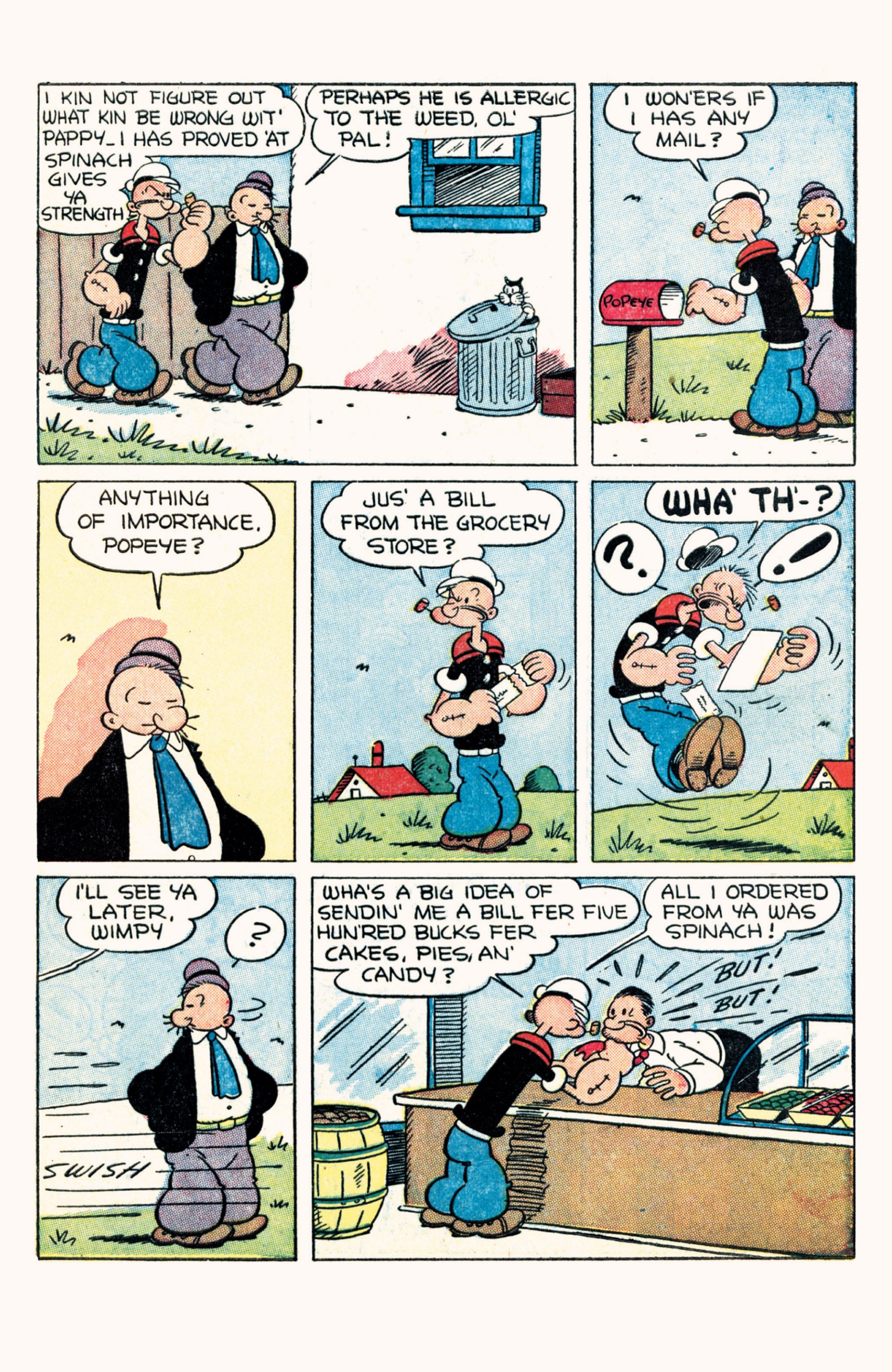 Read online Classic Popeye comic -  Issue #1 - 47