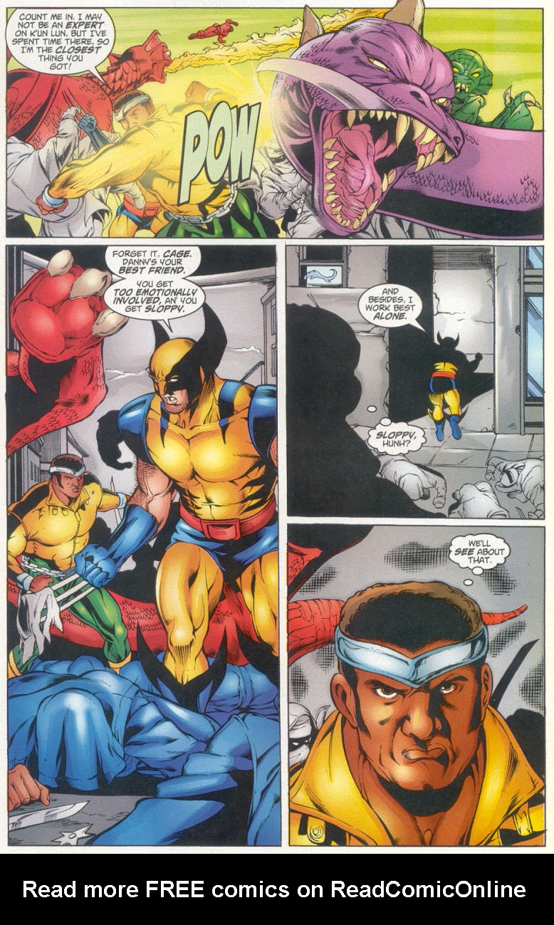 Read online Iron Fist / Wolverine comic -  Issue #3 - 14