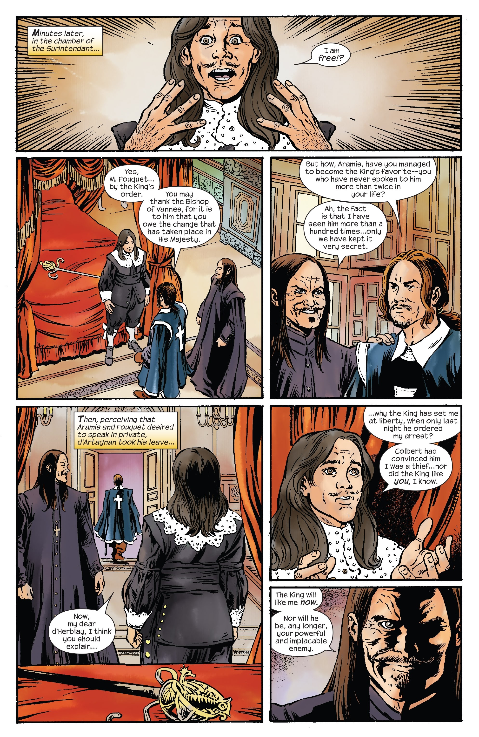 Read online The Man in the Iron Mask comic -  Issue #3 - 8