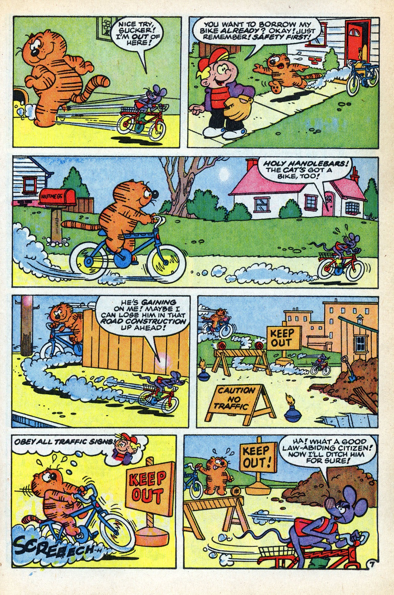 Read online Heathcliff's Funhouse comic -  Issue #3 - 31