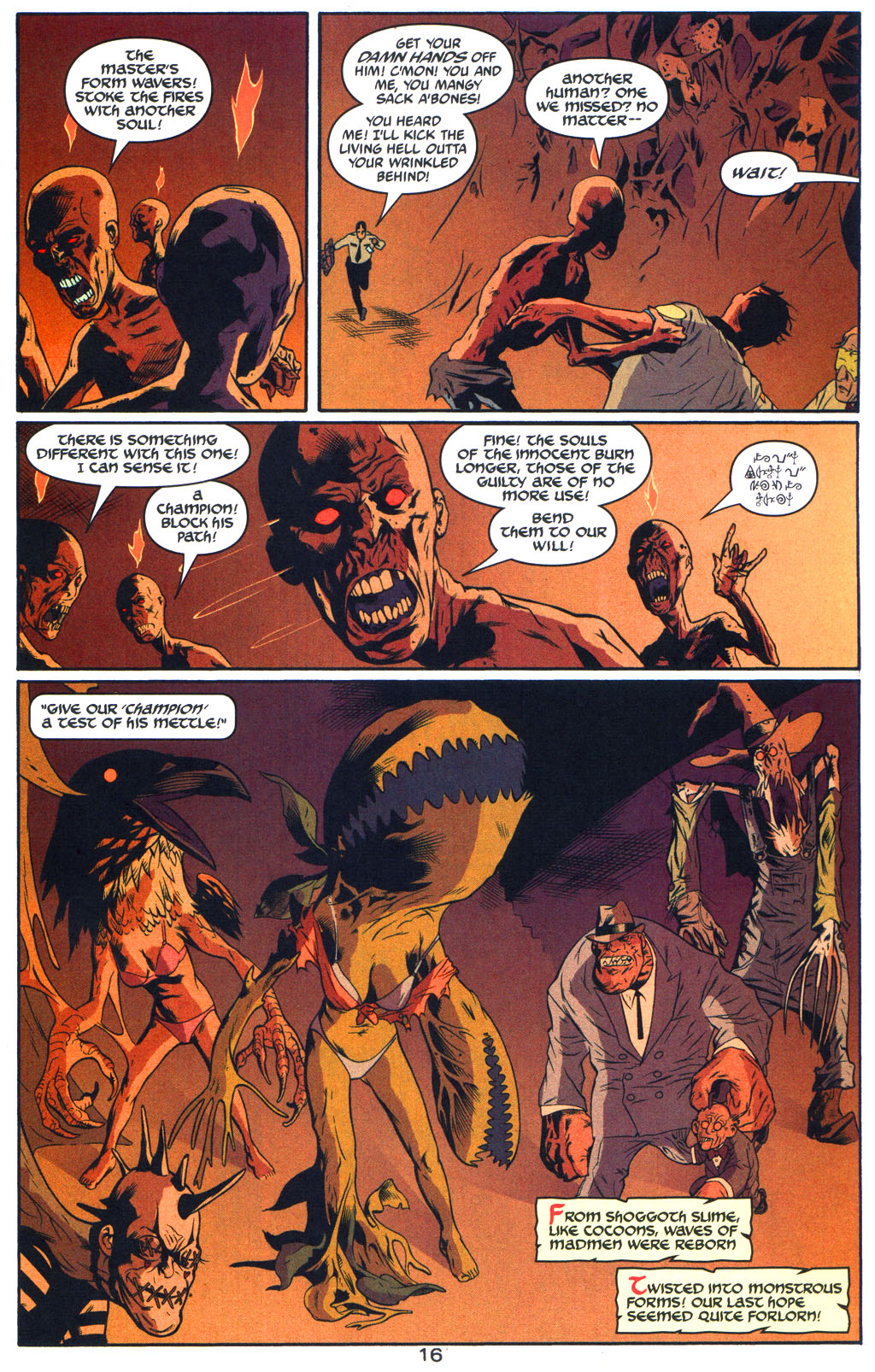 Read online Arkham Asylum: Living Hell comic -  Issue #6 - 18