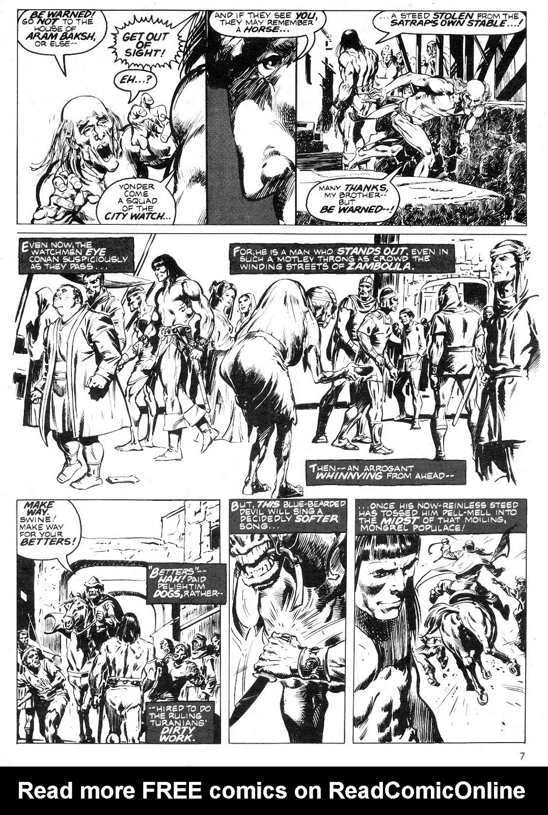The Savage Sword Of Conan issue 14 - Page 7