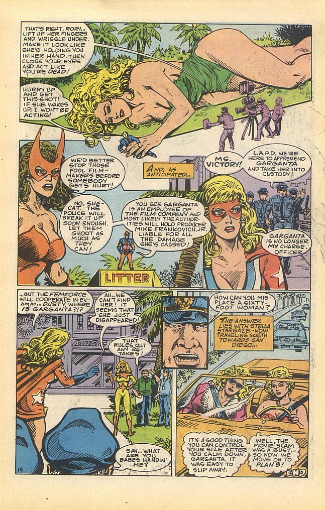 Read online Femforce comic -  Issue #64 - 21