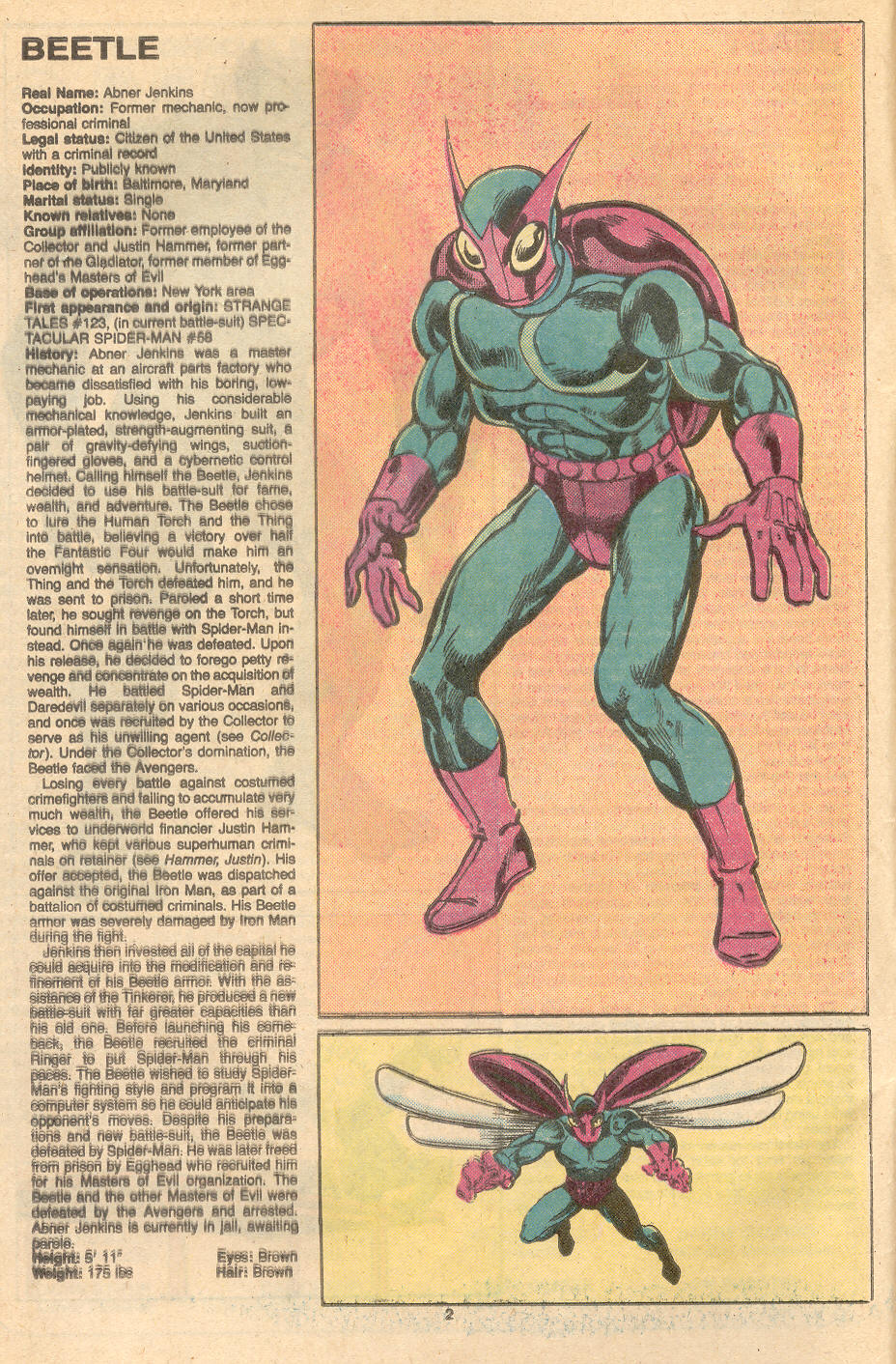 Read online The Official Handbook of the Marvel Universe Deluxe Edition comic -  Issue #2 - 4