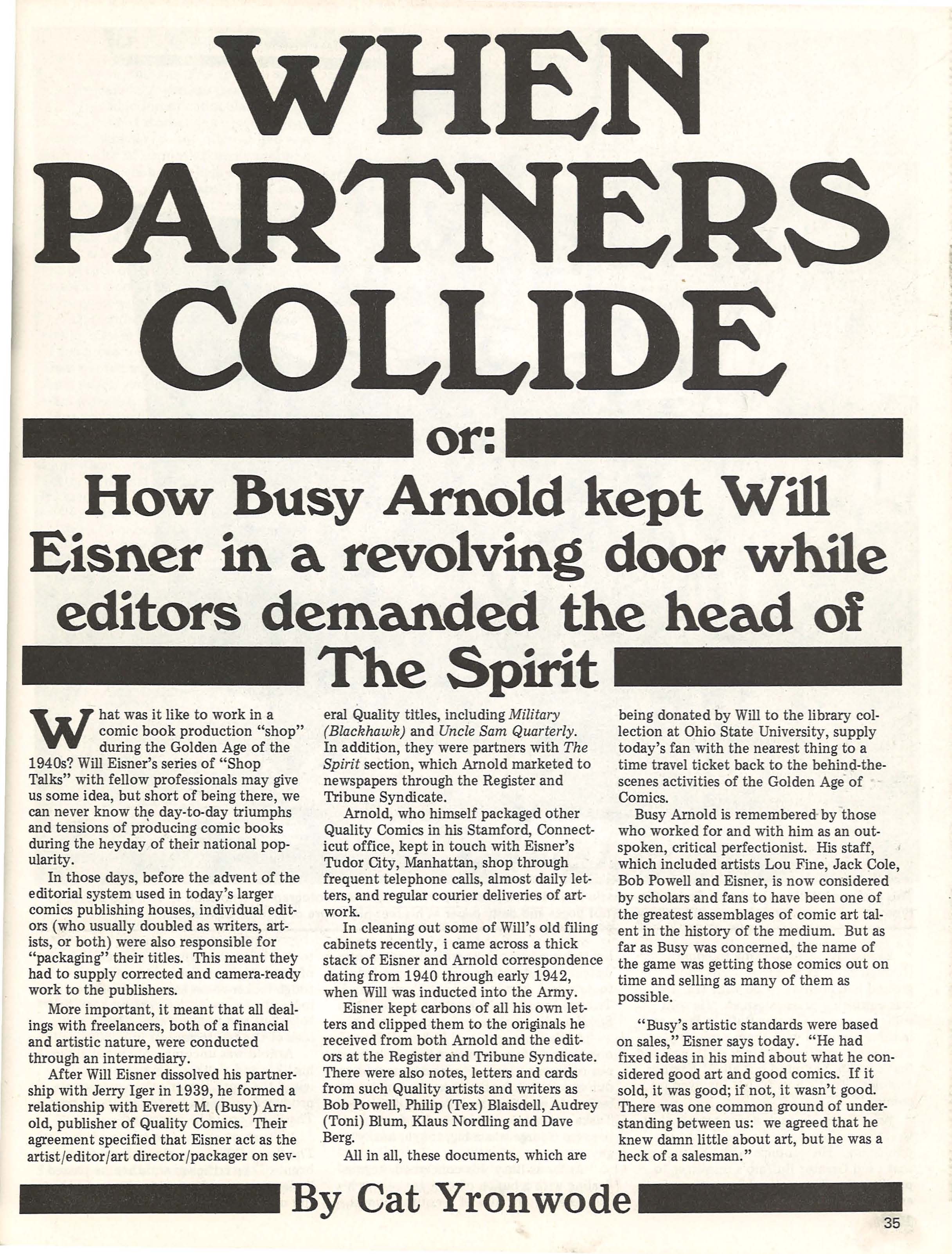 Read online Will Eisner's Quarterly comic -  Issue #4 - 37