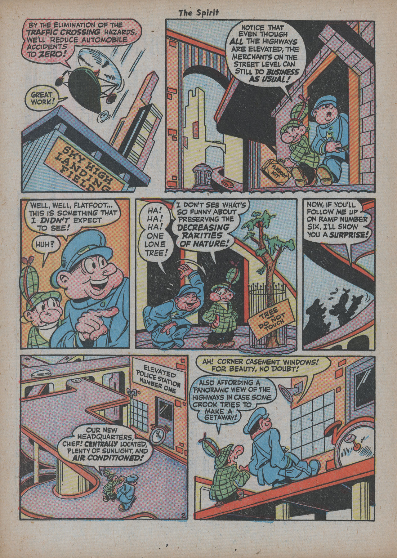 Read online The Spirit (1944) comic -  Issue #19 - 24